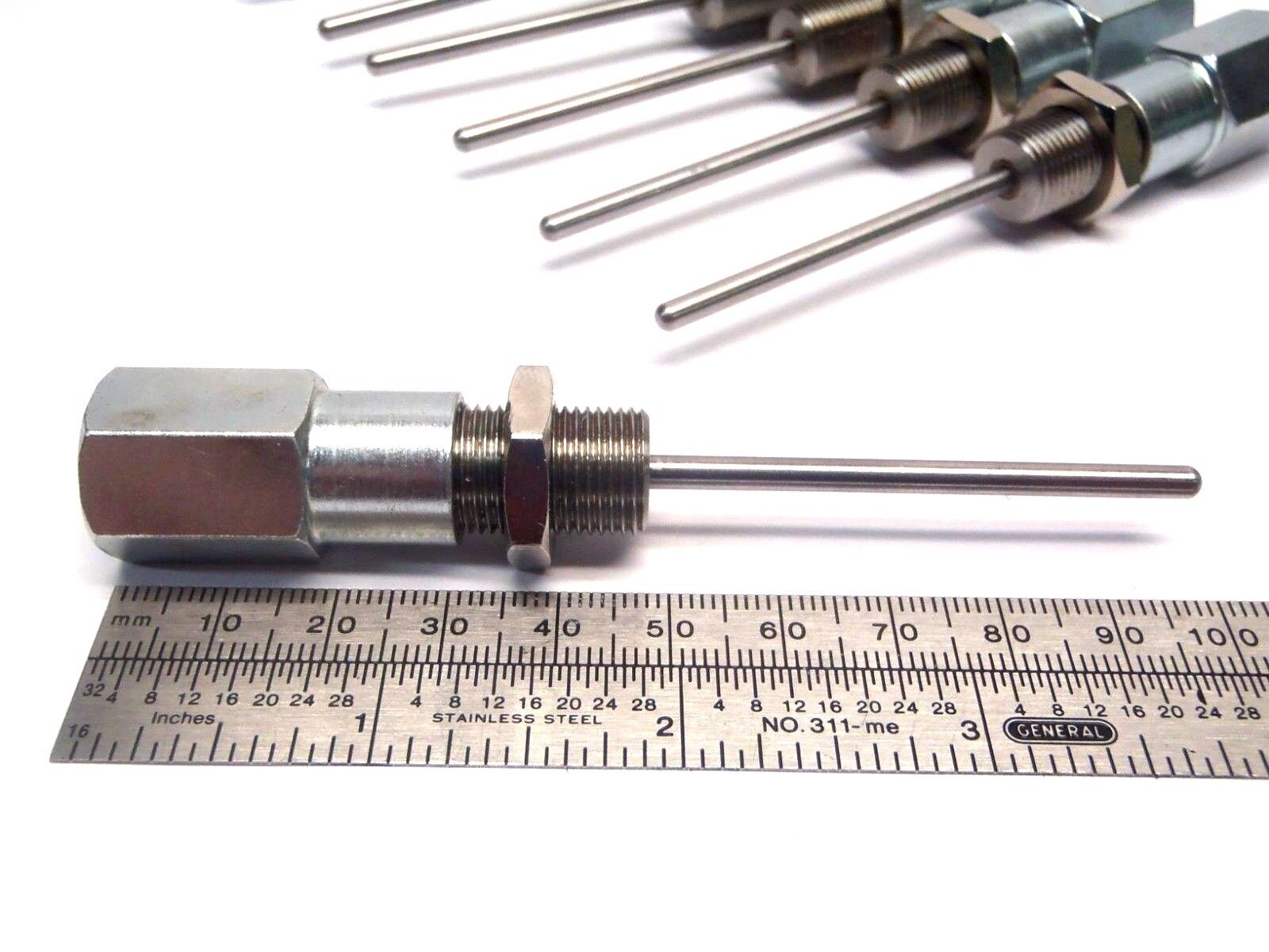 M12 Proximity Sensor 3mm Range Stop Threaded LOT OF 7 - Maverick Industrial Sales