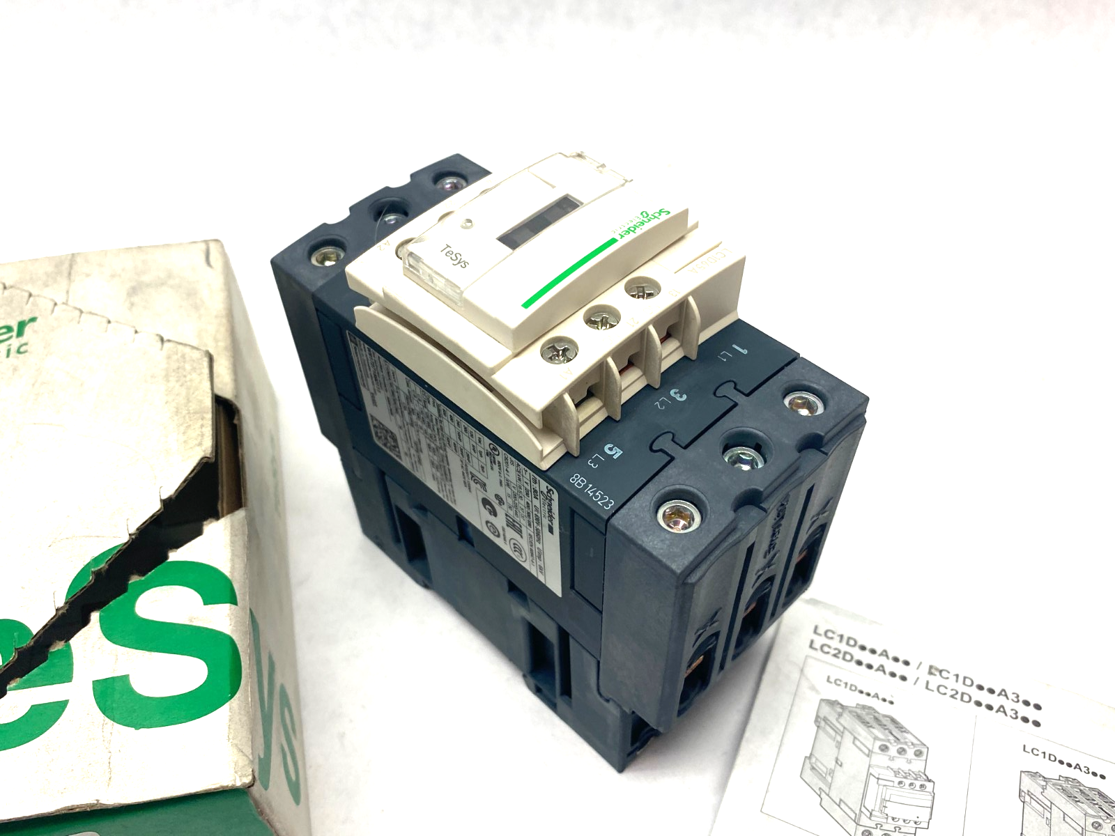 Schneider Electric LC1D65AG7 TeSys Deca Contactor 3-Pole 3NO 940899 - Maverick Industrial Sales