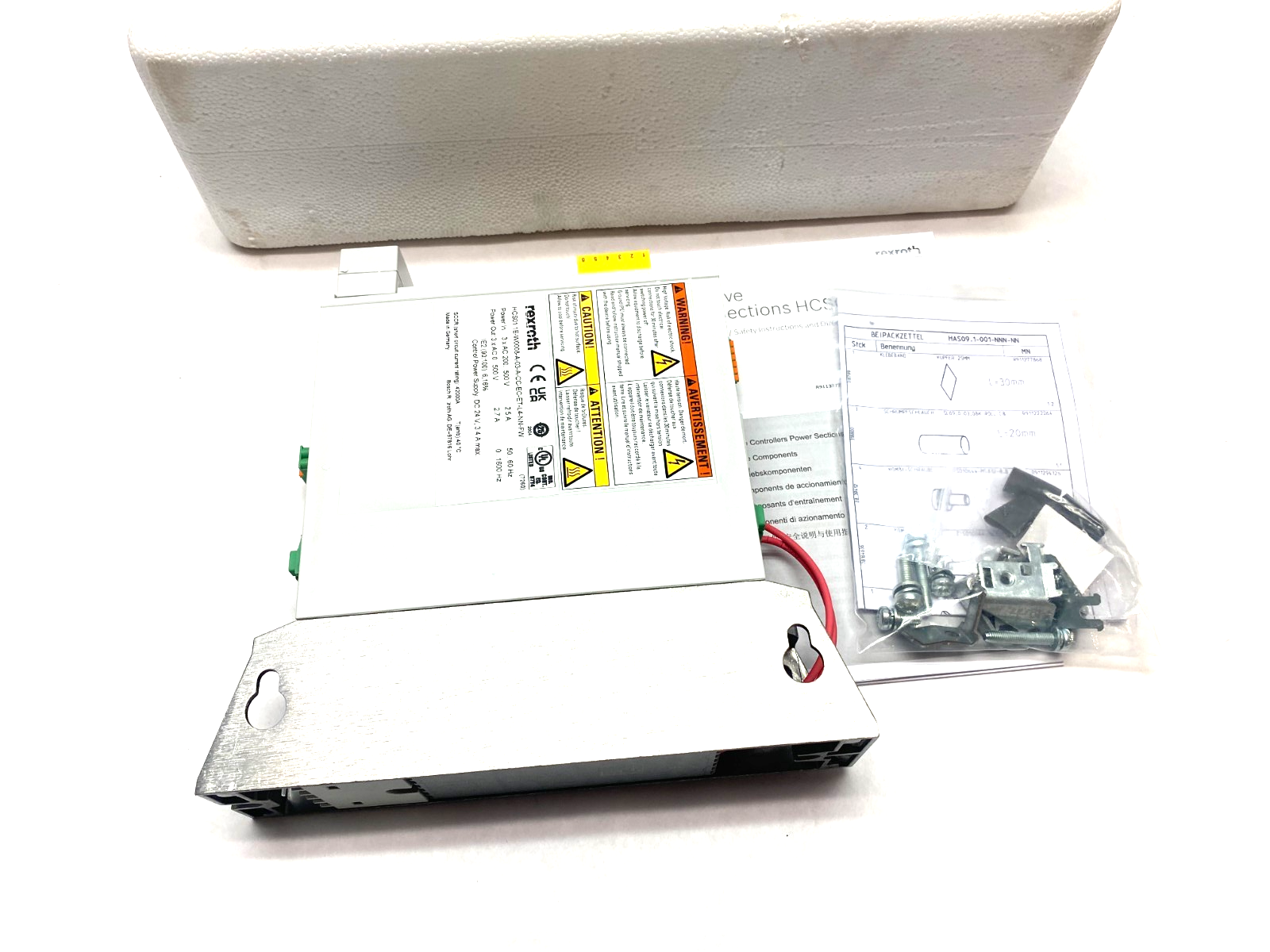 Bosch Rexroth R911338049 Comp. Converter HCS01.1E-W0008-A-03-A-CC-EC-ET-L4-NN-FW - Maverick Industrial Sales