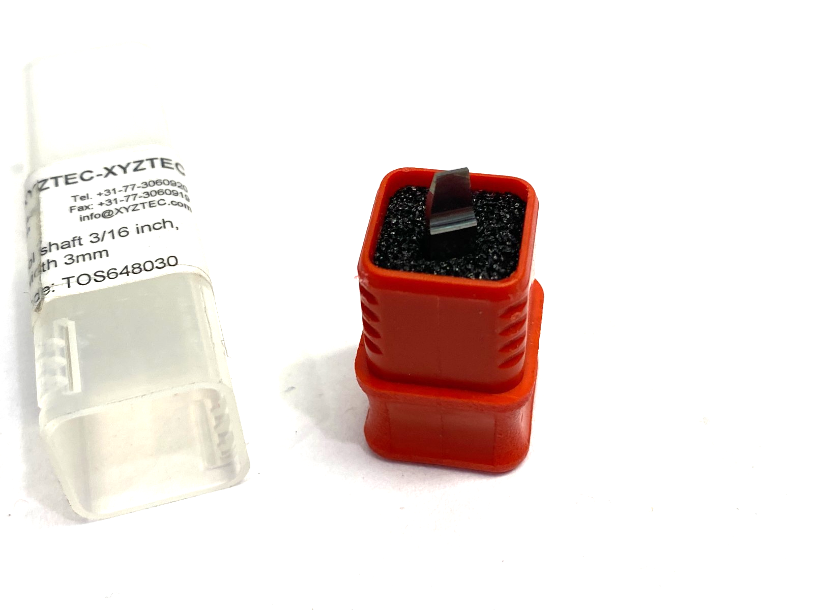 TOS648030 | xyztec Shear Tool, Shaft 3/16", Width 3mm - New - Maverick Industrial Sales