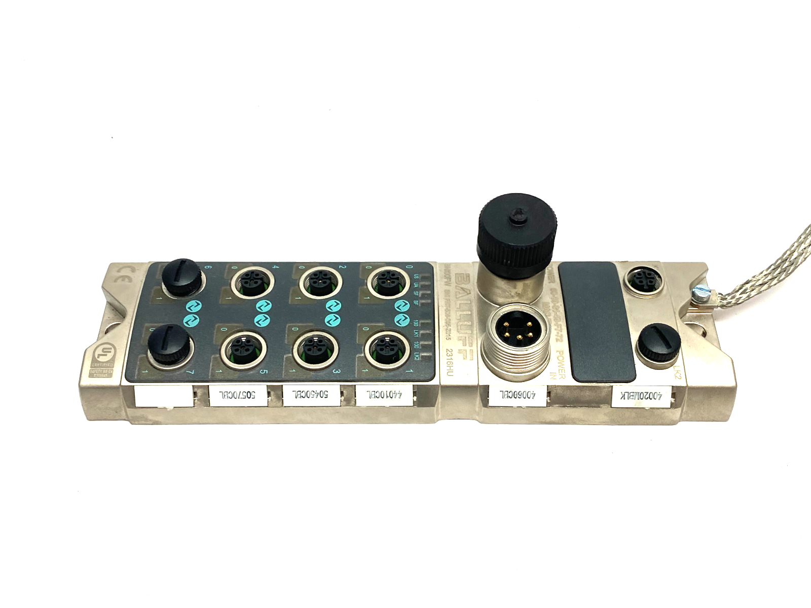 Balluff BNI00FW Profinet Hub Network I/O Block BNI PNT-508-005-Z015 - Maverick Industrial Sales