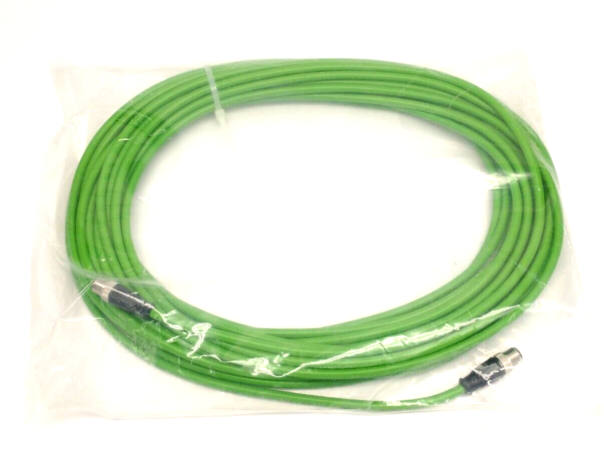 Siemens 6XV1870-8AN15 Ethernet Connection Cable M12 4-Pin 15m 200126468 - Maverick Industrial Sales