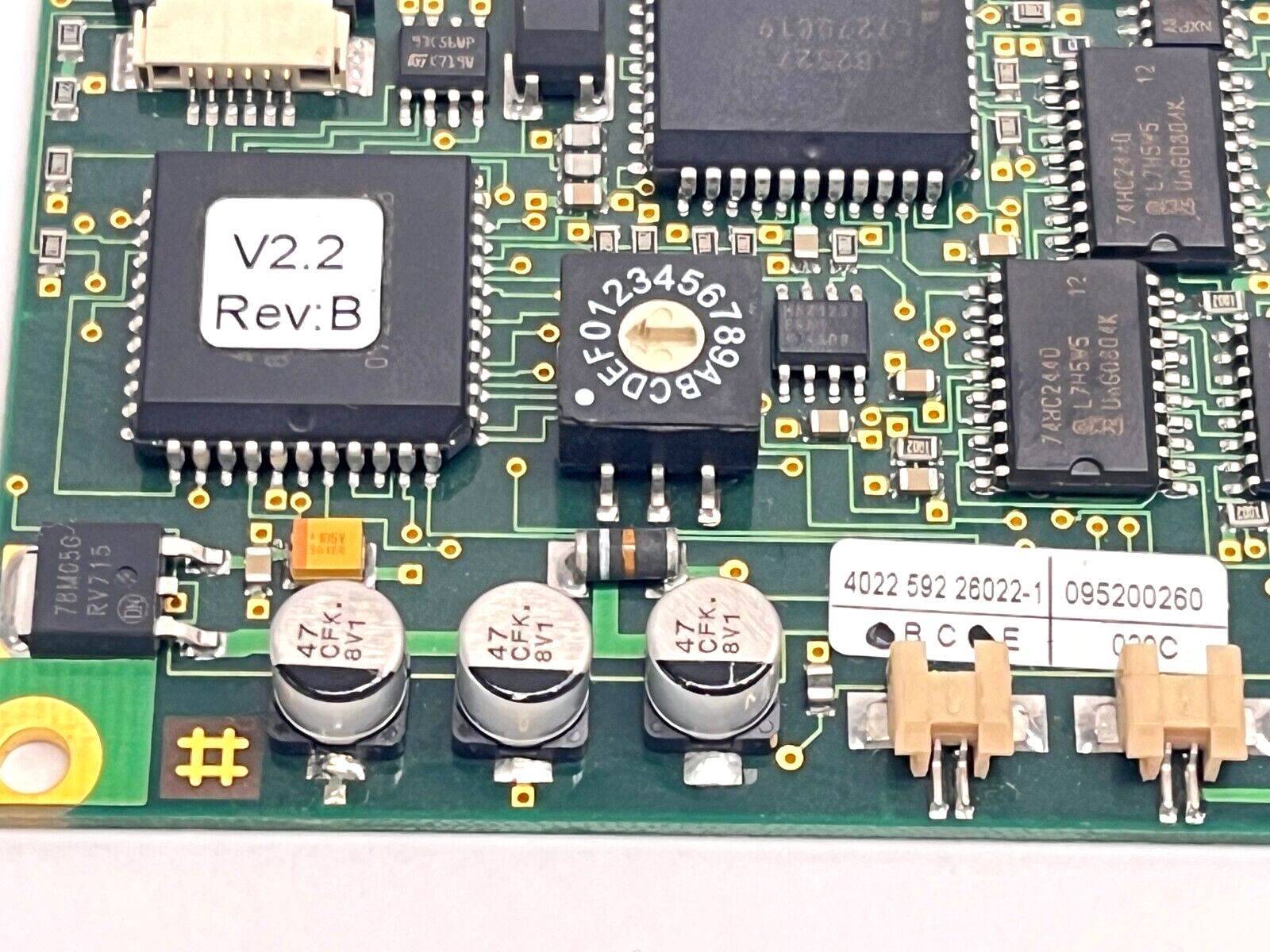 Assembleon 4022 592 26022 Feeder Control Board - Maverick Industrial Sales