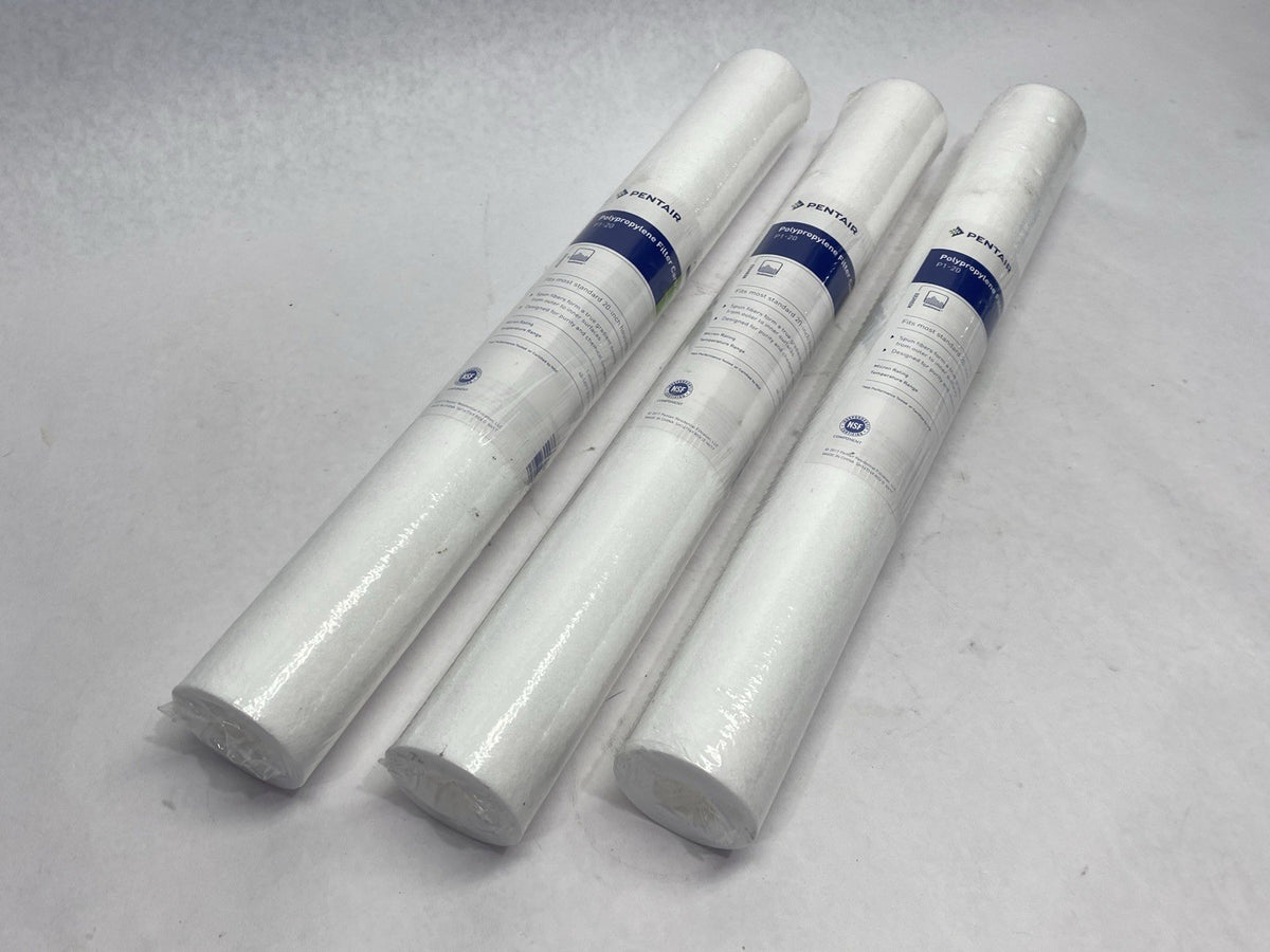 Pentair P1-20 Pentek P Series Spun-Bonded Polypropylene Cartridge LOT OF 3 - Maverick Industrial Sales