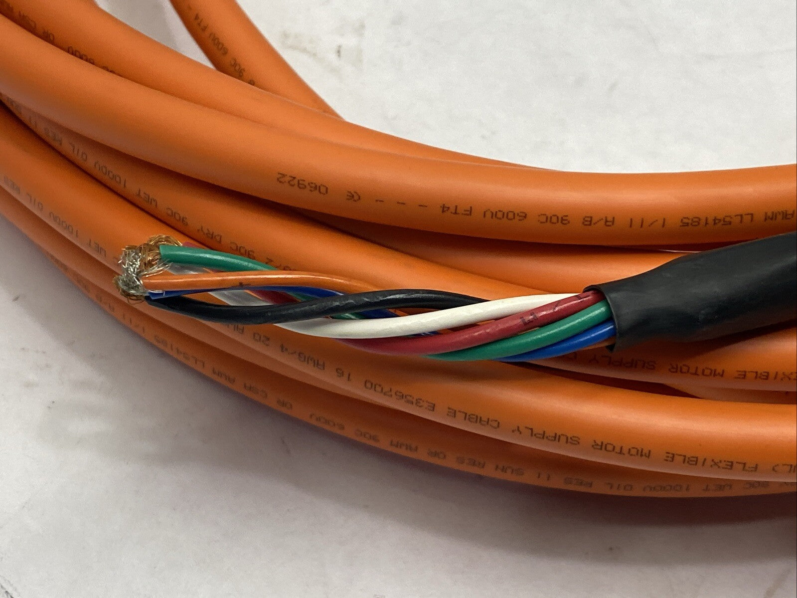 Sunchu ZZ386 Motor Control Cable 50ft - Maverick Industrial Sales