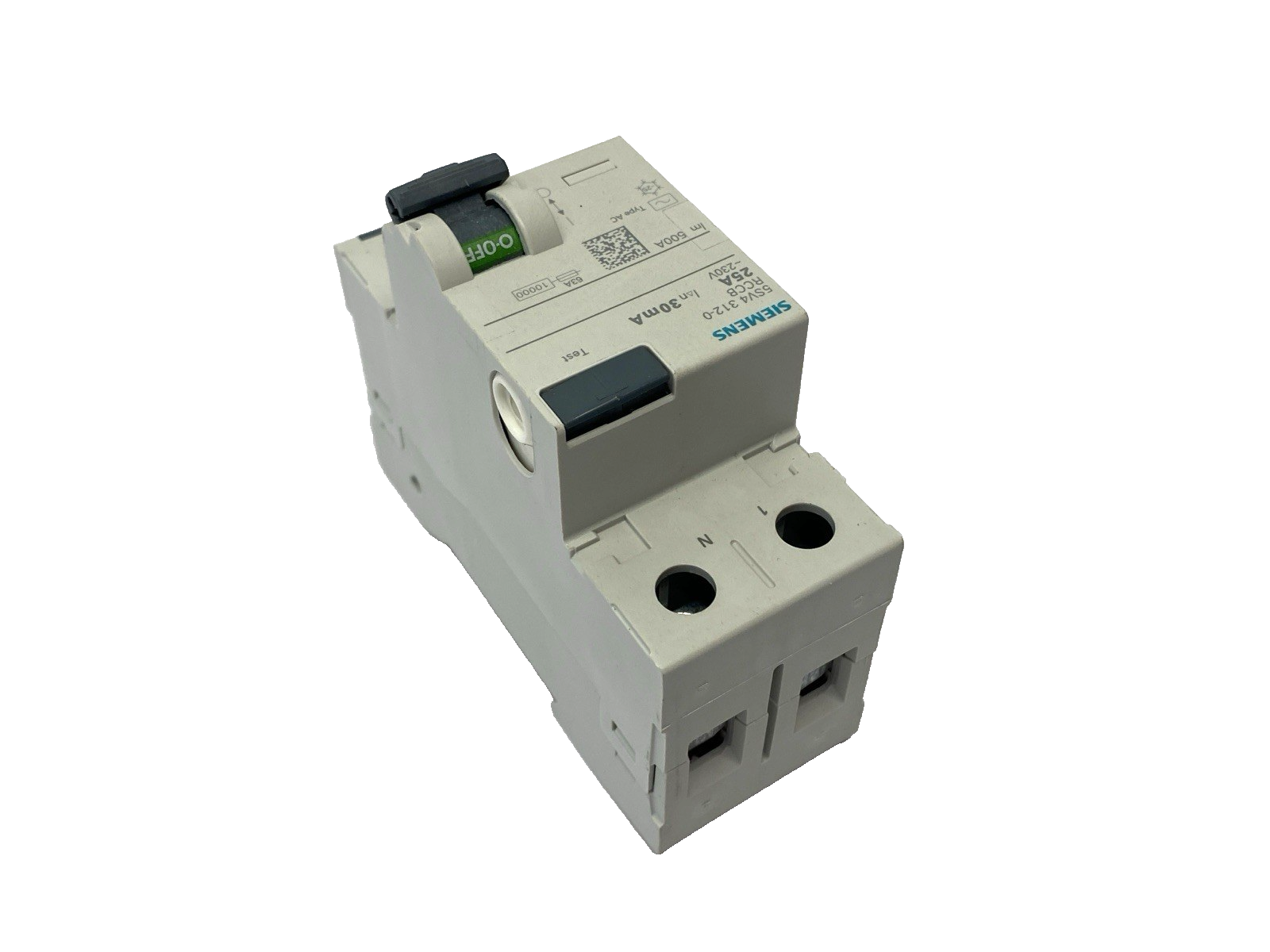 Siemens 5SV4312-0 Miniature Circuit Breaker 2-Pole 230V 25A - Maverick Industrial Sales
