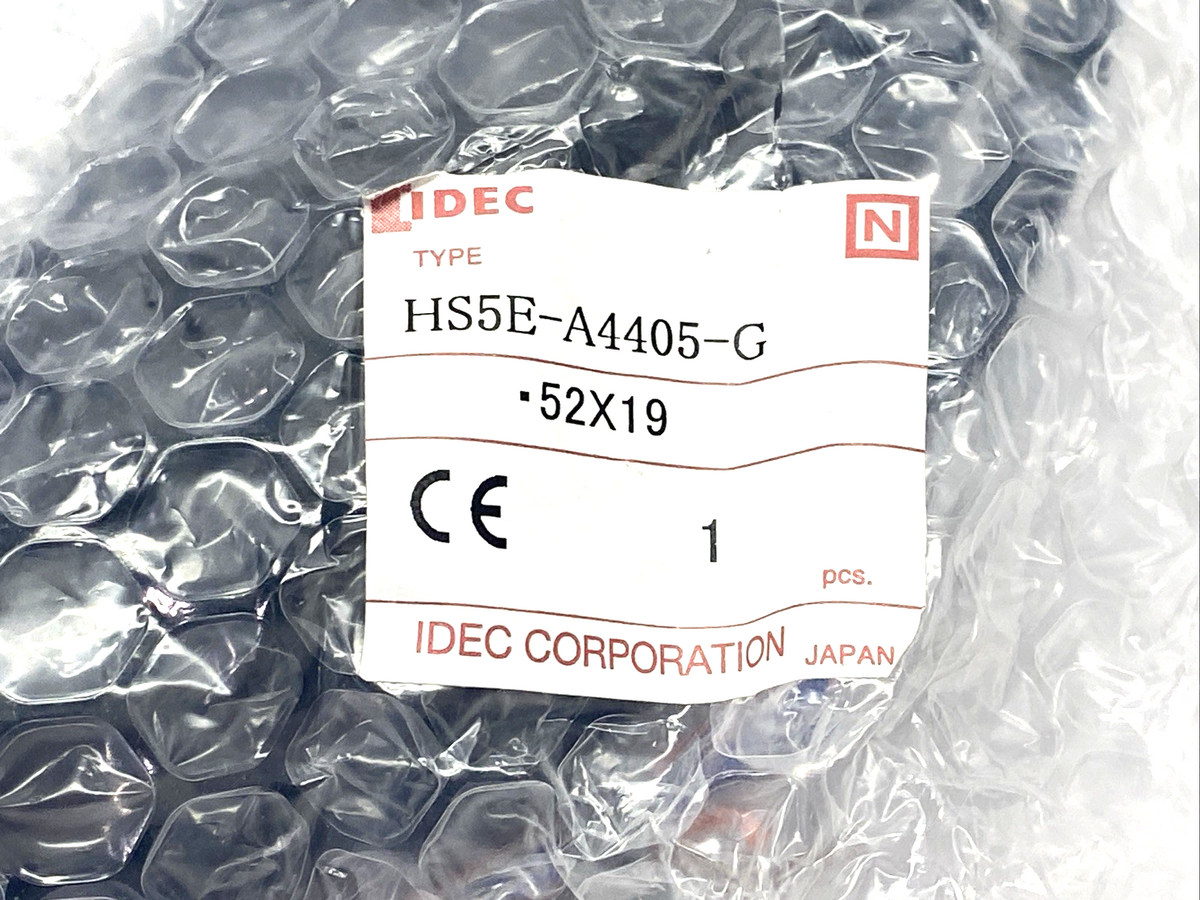 HS5E-A4405-G | IDEC Safety Interlock Switch, Spring Lock - New - Maverick Industrial Sales