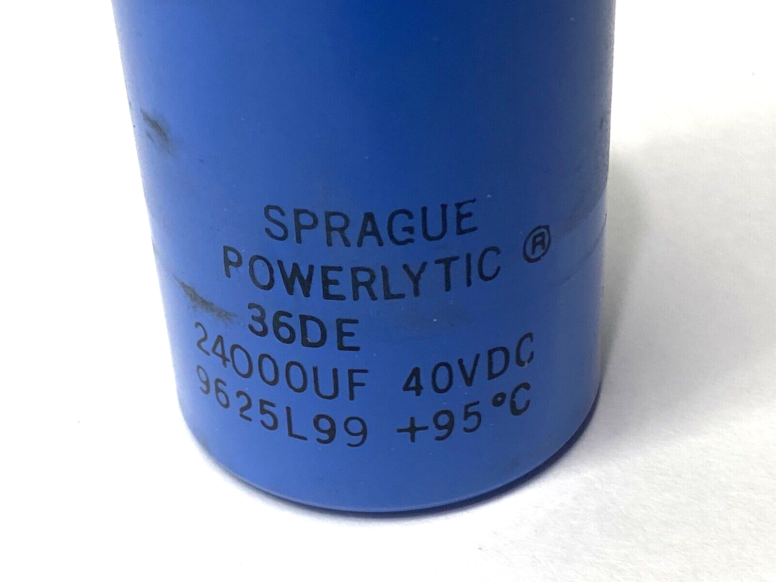 Sprague 36DE Powerlytic Capacitor 9625L99 40VDC - Maverick Industrial Sales