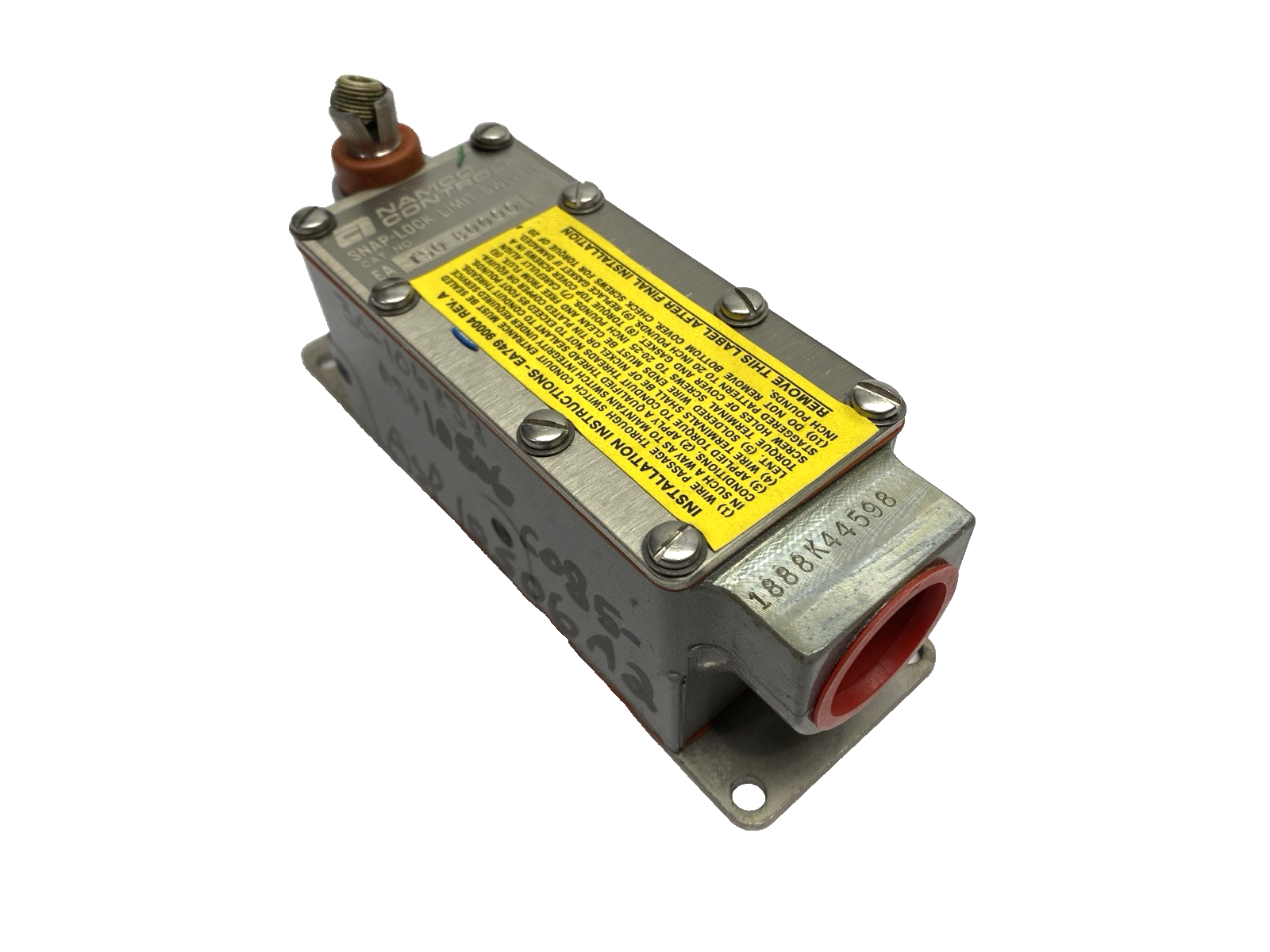 Namco Controls EA750 80000 Snap-Lock Limit Switch BENT SHAFT - Maverick Industrial Sales