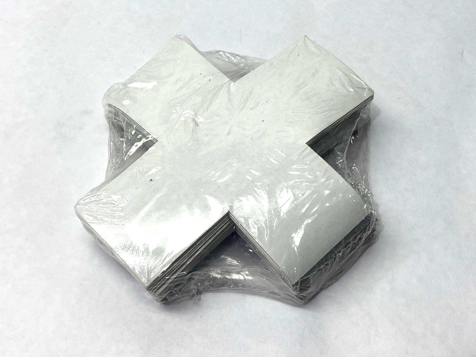 STX608 | Safetytac Squared X's Gray Floor Marking Sticker 6" x 6" x 2" PKG OF 25 - New - Maverick Industrial Sales