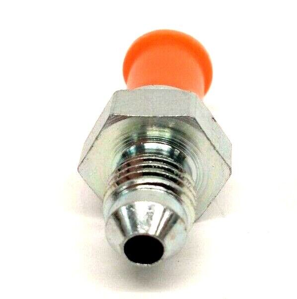 Parker 4F4OMXS 37 Degree Flare JIC Tube Fitting 1/8"-28BSPP 7/16"-20UNF LOT OF 3 - Maverick Industrial Sales