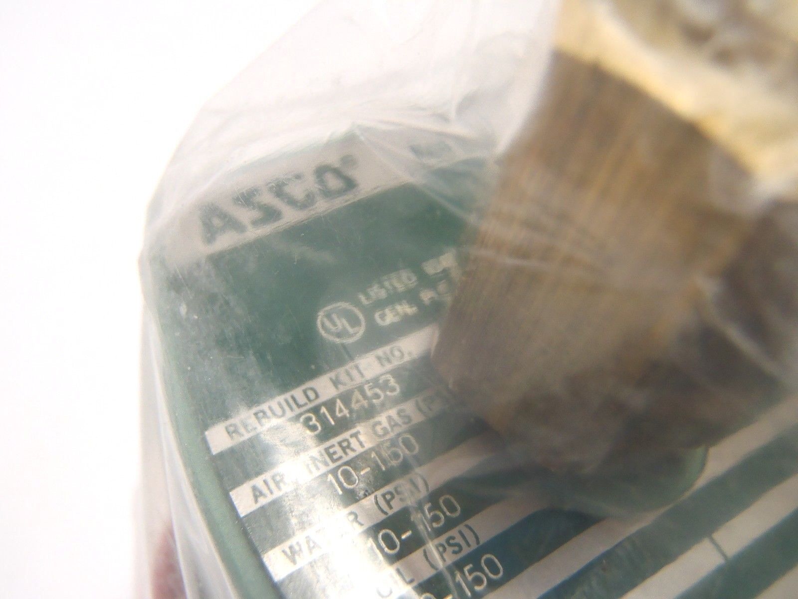 ASCO JKF8345G001 RedHat Solenoid Valve 240/60 220/50 RPLS 8345E PRFX FT,GS,R,T - Maverick Industrial Sales