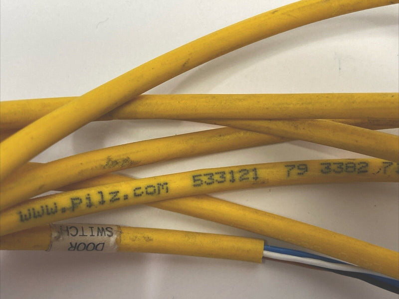 Pilz 533121 Connection Cable Female 4-Pin M8 6' CUT - Maverick Industrial Sales