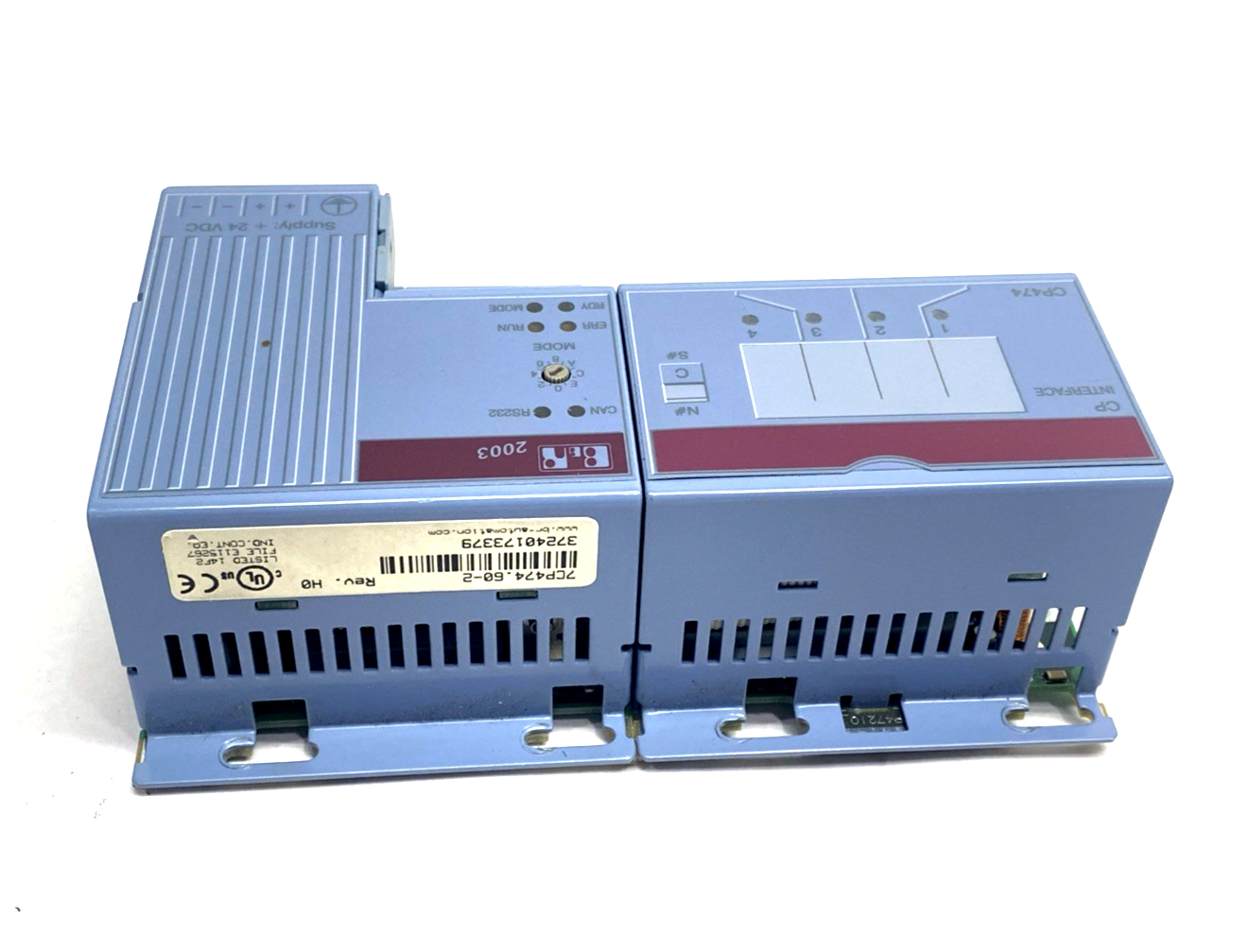 7CP474.60-2 | B&R Automation 2003 CPU, 750kB SRAM, 512kB FlashPROM, 24VDC CP474 - Used - Maverick Industrial Sales