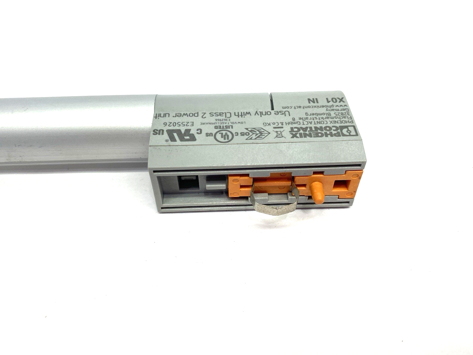 2702222 | Phoenix Contact Enclosure Light Strip PLD E 400 W 375 LED NO DIN CLIPS - Used - Maverick Industrial Sales