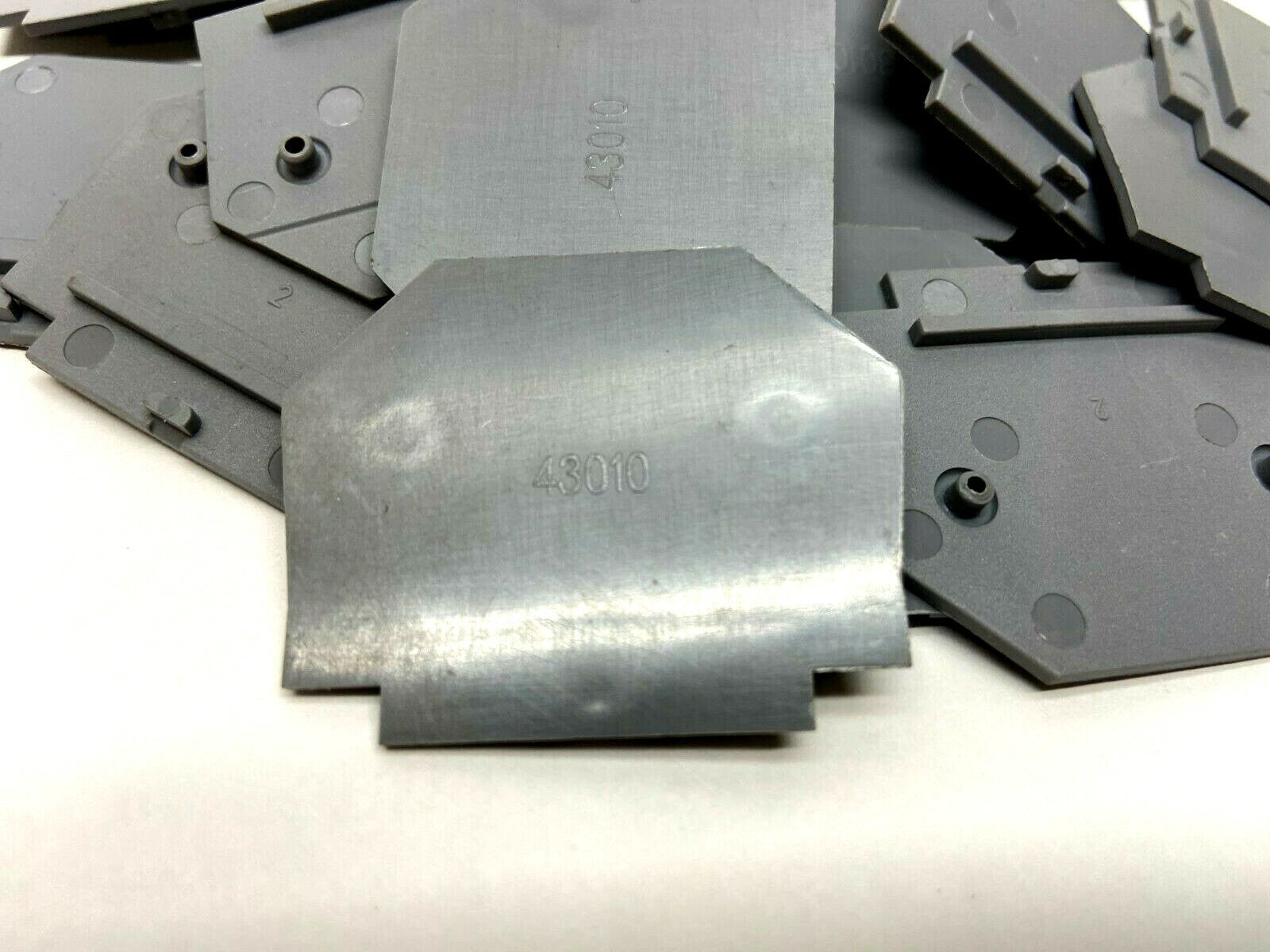 DN-EC86 | Automation Direct DINnector End Cover Gray LOT OF 36 - Used - Maverick Industrial Sales