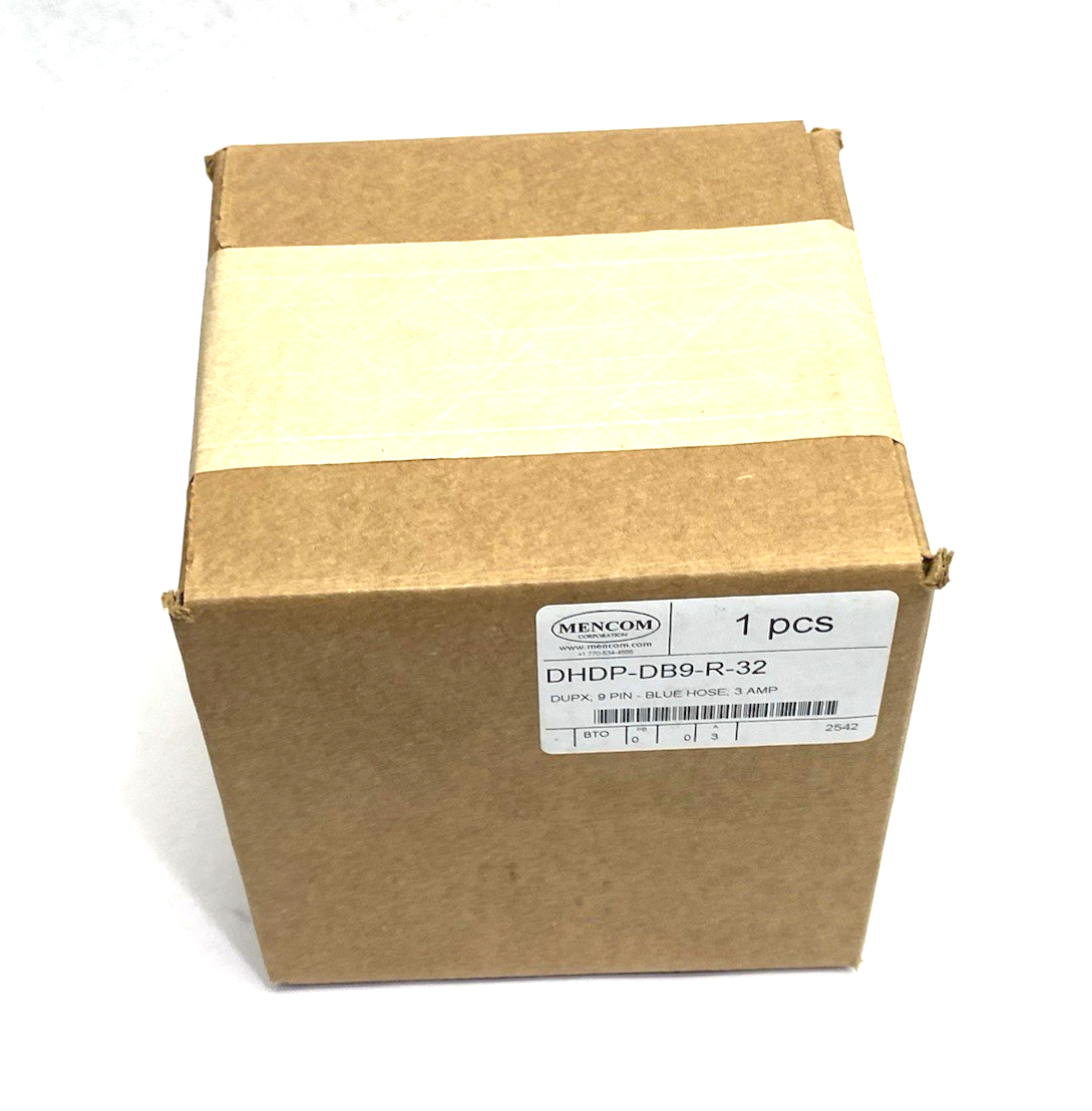 DHDP-DB9-R-32 | Mencom Panel Interface Connector with Duplex outlet - New - Maverick Industrial Sales