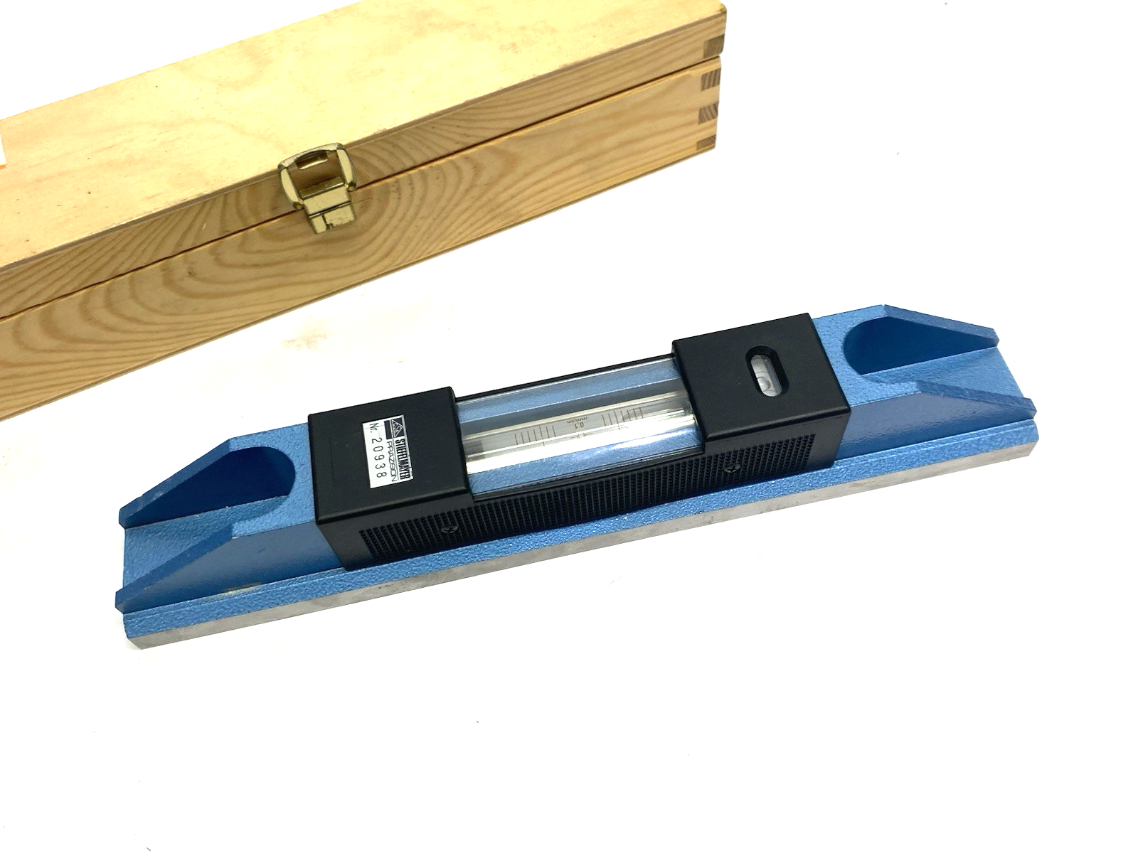 Hoffmann Group 468800 300/2 Shaft Spirit Level Base Length×Accuracy: 300/2 mm - Maverick Industrial Sales