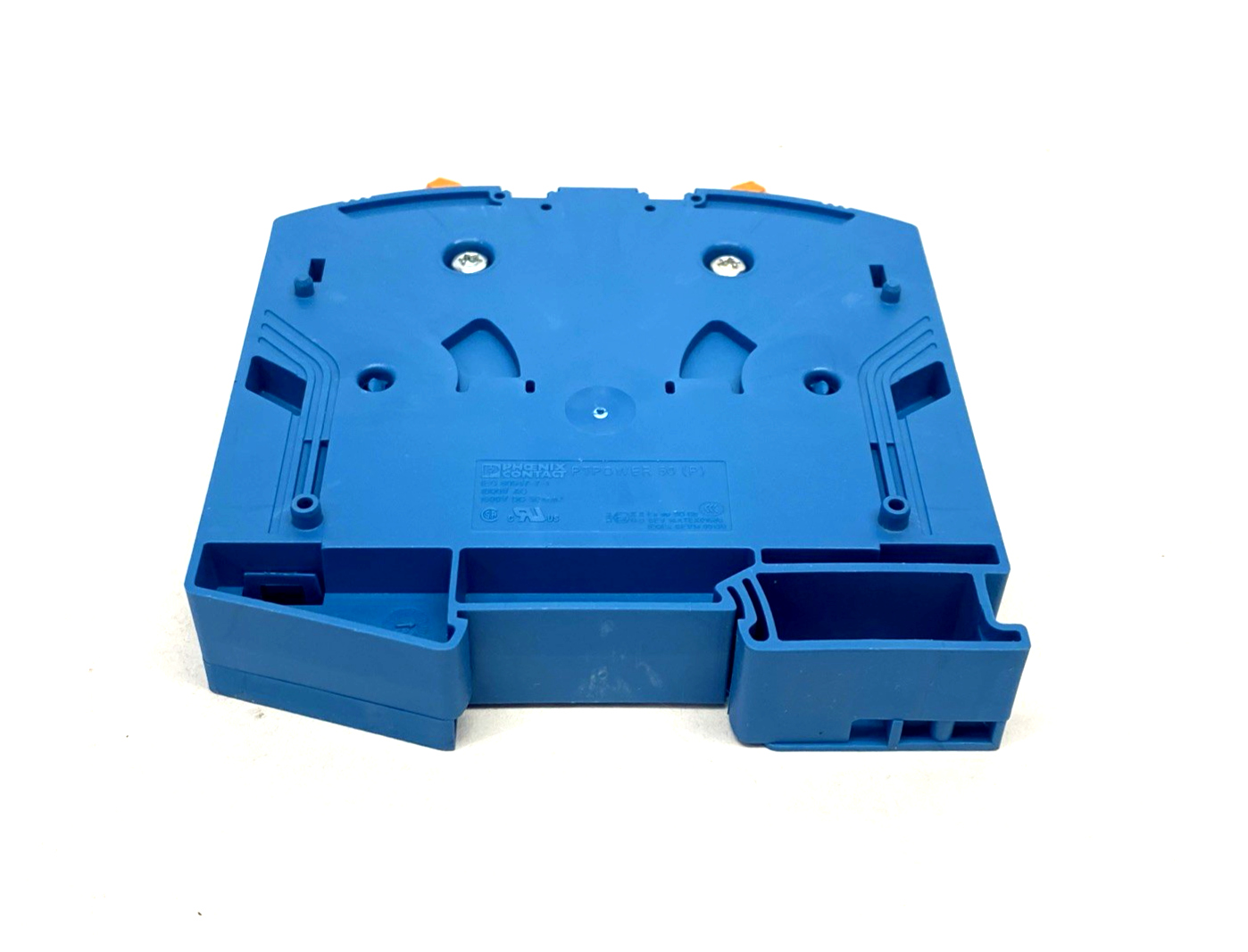Phoenix Contact PTPOWER 50 P BU High-Current Terminal Block, Blue, 3260066 - Maverick Industrial Sales