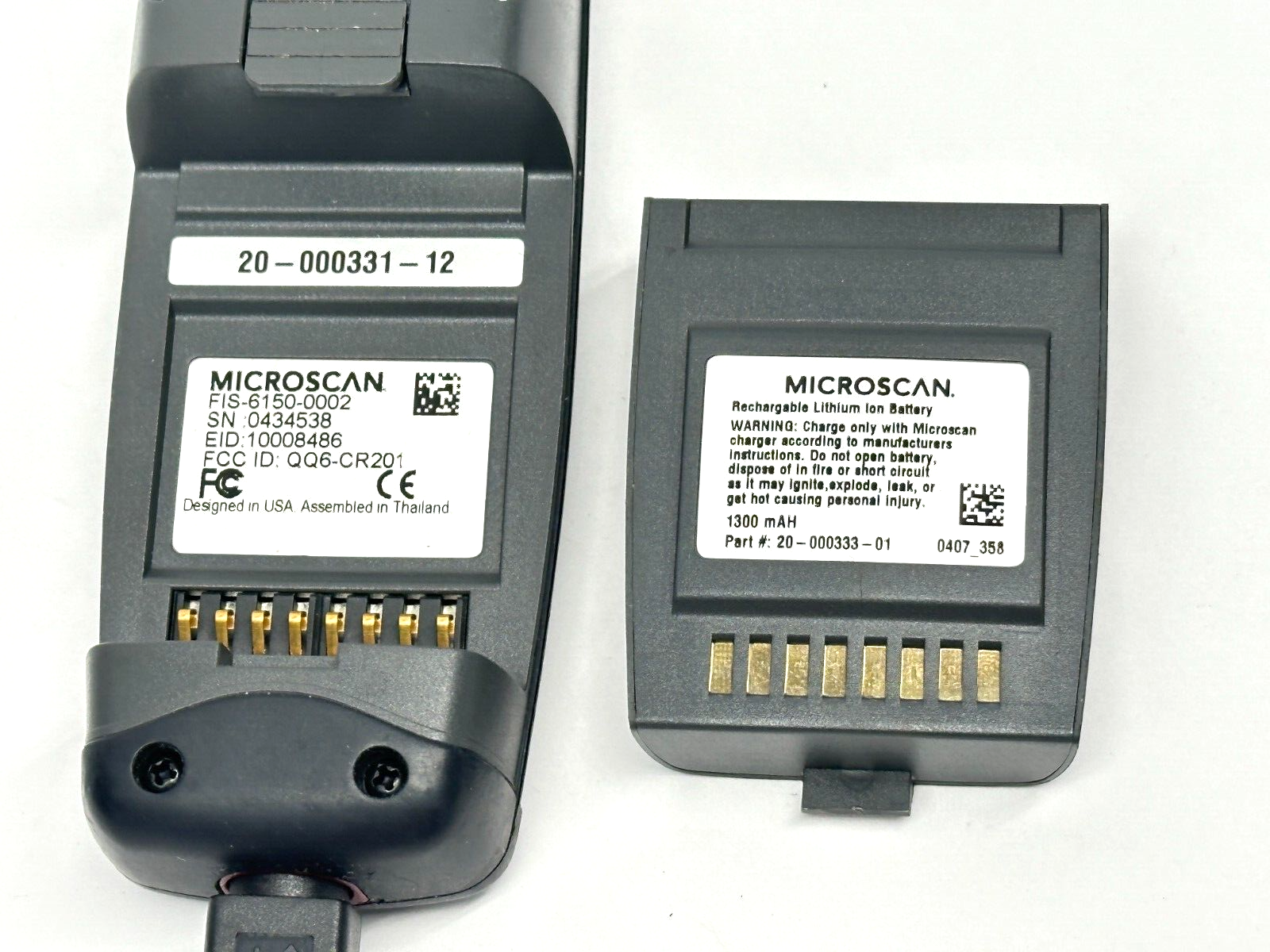 Microscan FIS-6150-002 MS-Q Barcode Scanner w/ USB Cable - Maverick Industrial Sales