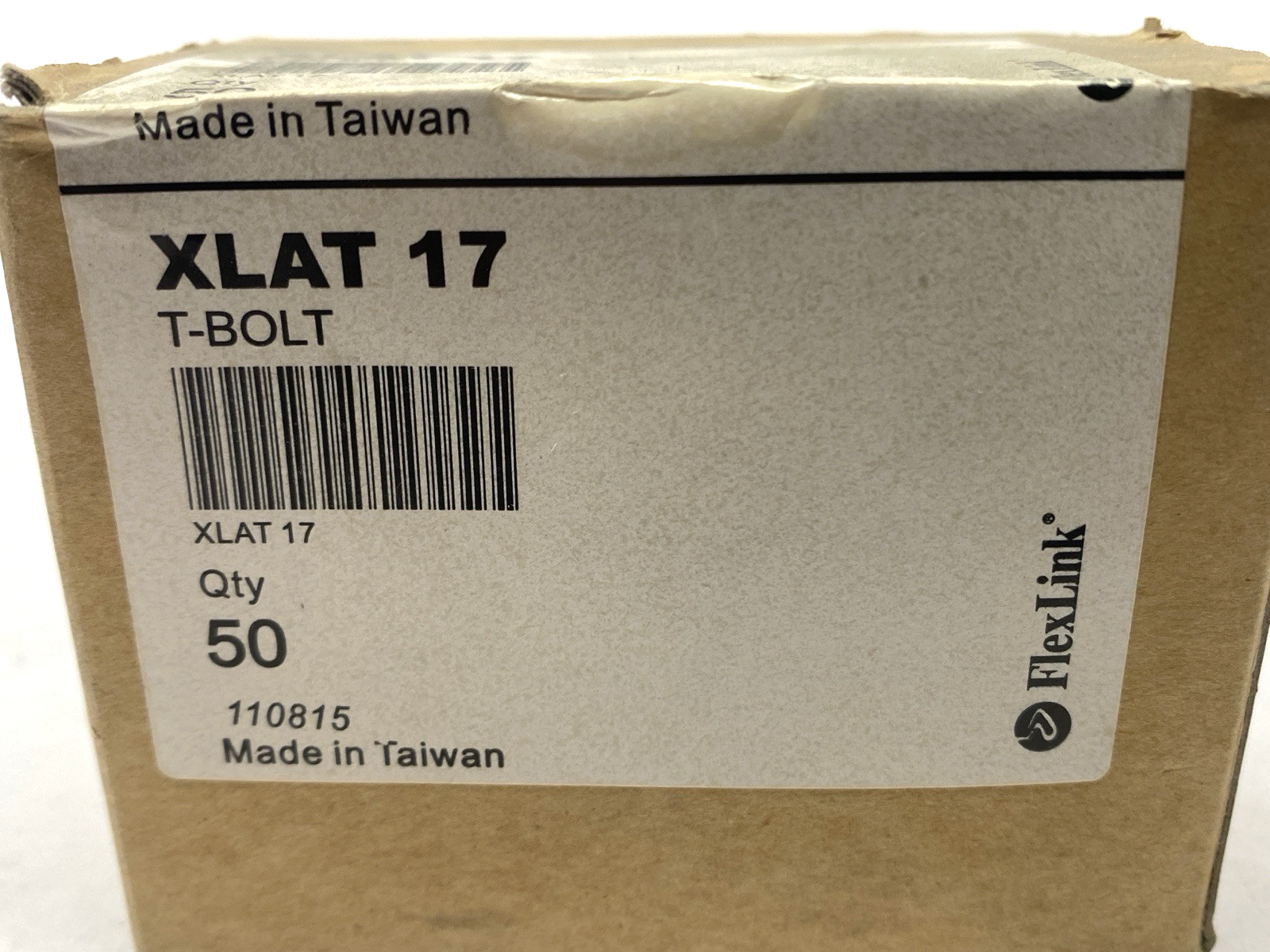 Flexlink XLAT 17 T-Bolt LOT OF 50 - Maverick Industrial Sales