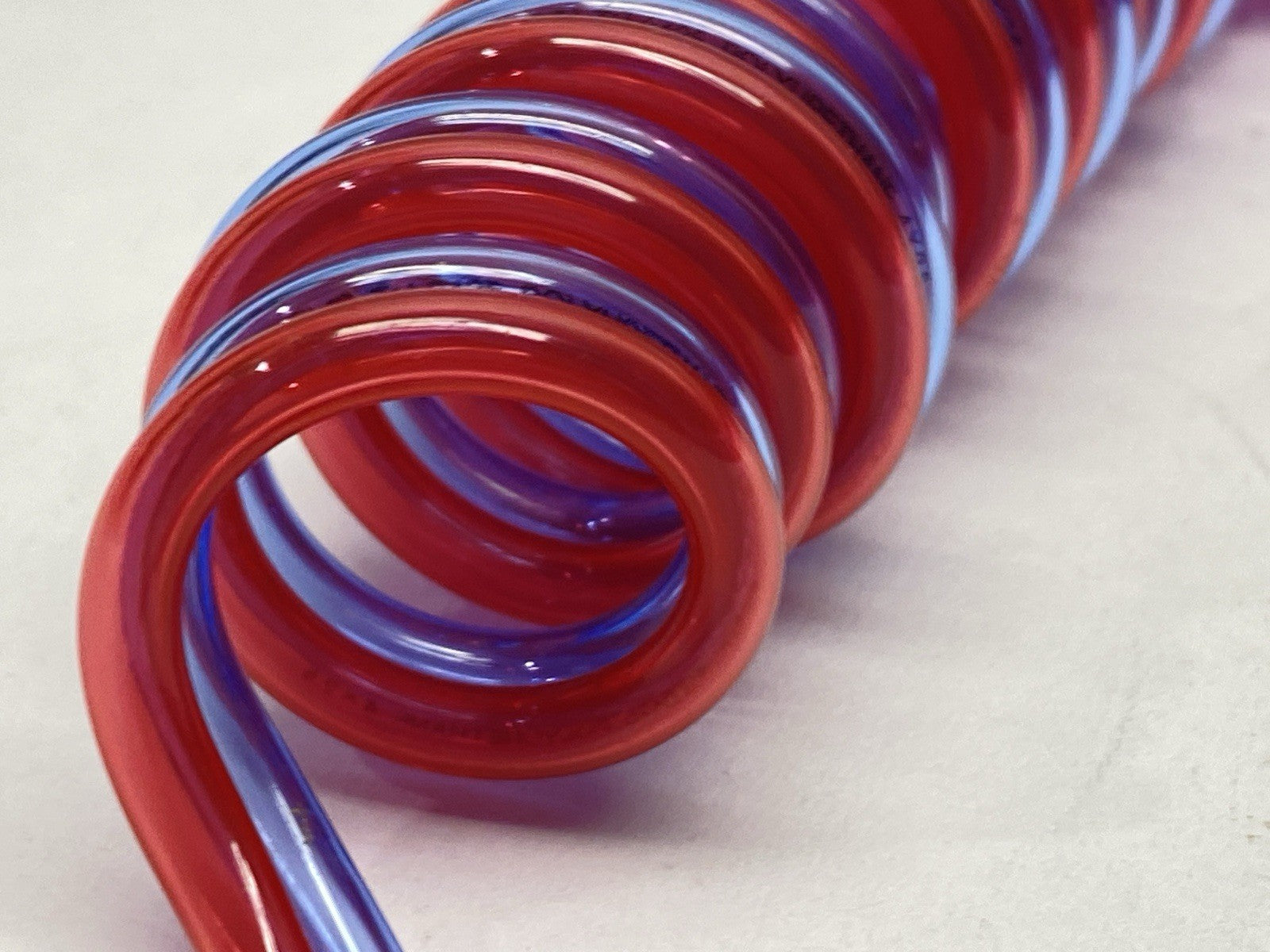 TCU0425-2-CW-X60 | SMC Polyurethane Coil Tubing 2 Tube Blue/Red LOT OF 4 - New - Maverick Industrial Sales