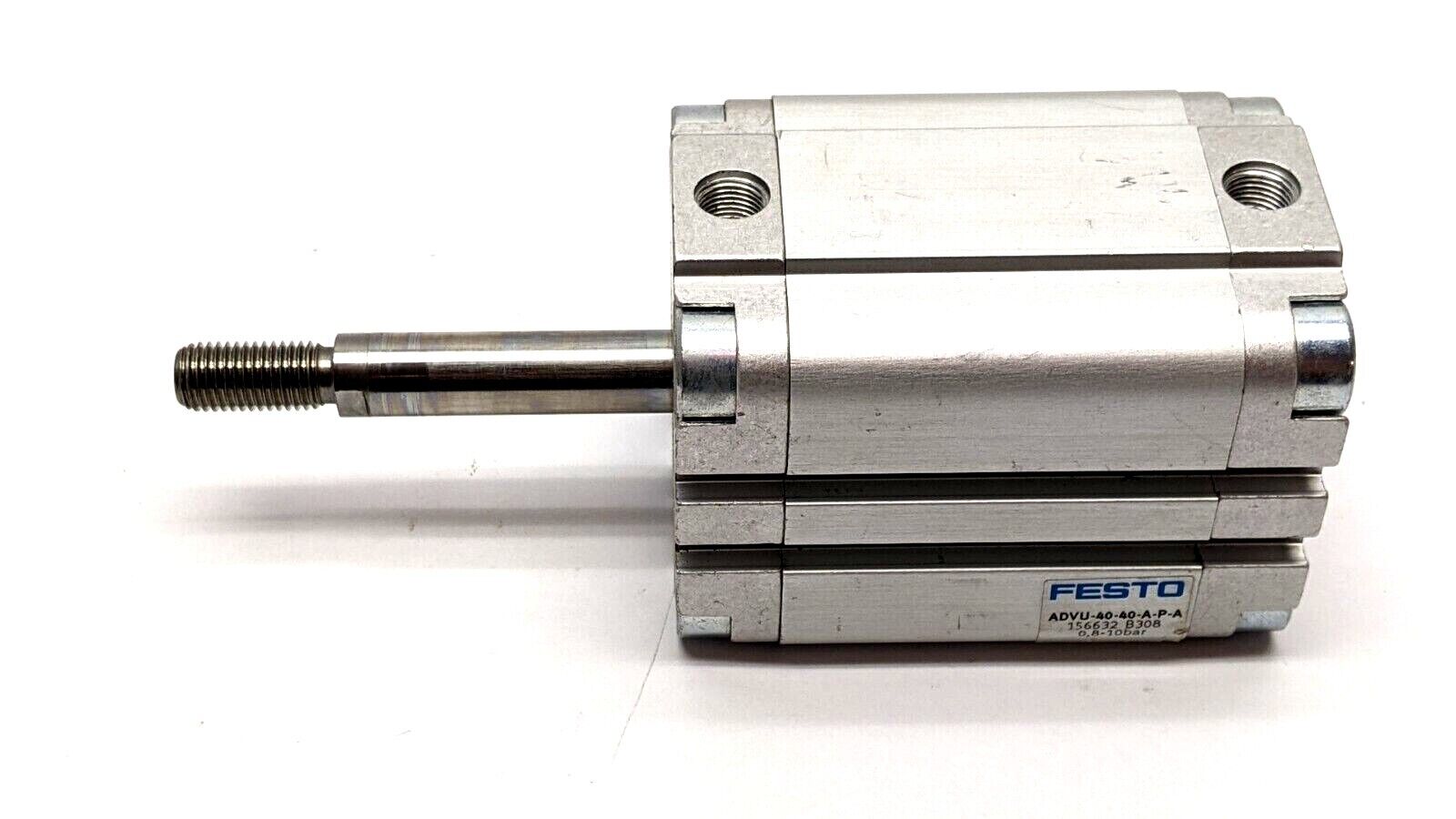 Festo ADVU-40-40-A-P-A Compact Cylinder 40mm Bore 40mm Stroke 156632 - Maverick Industrial Sales
