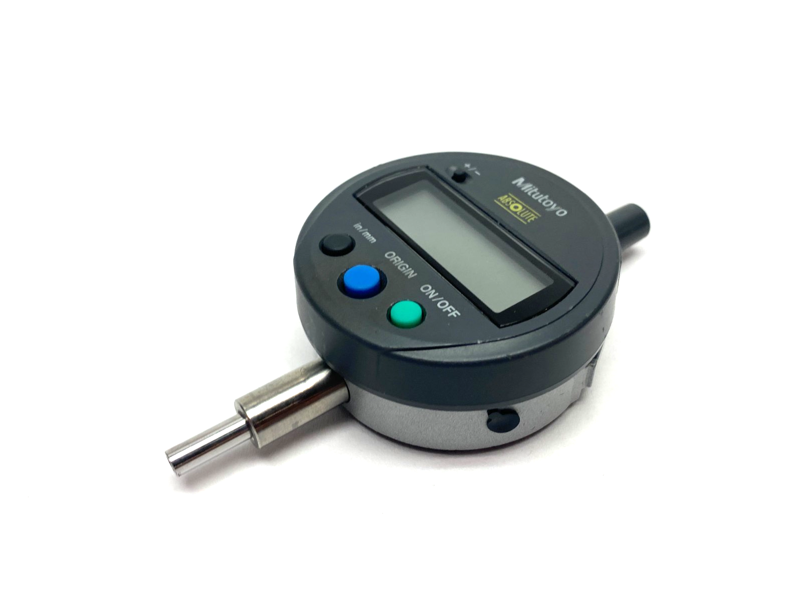 Mitutoyo 543-792B ABSOLUTE Digimatic Indicator ID-S112EXB 12.7mm NEEDS BATTERY - Maverick Industrial Sales