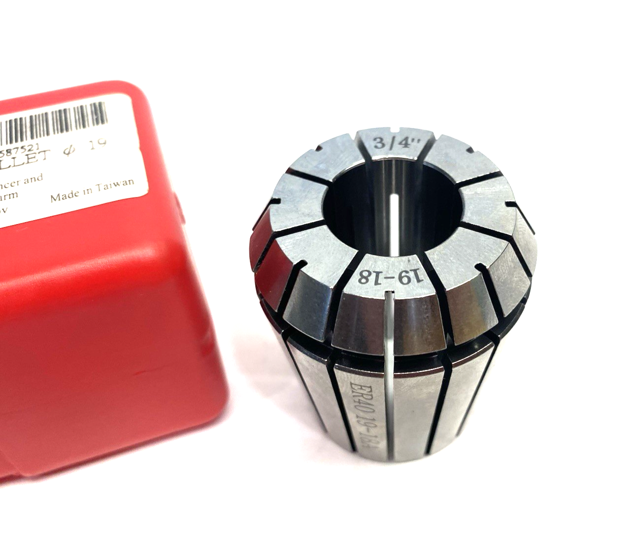 Accupro 587521 ER Collet: ER40, 19.00 mm Collet Size - Maverick Industrial Sales