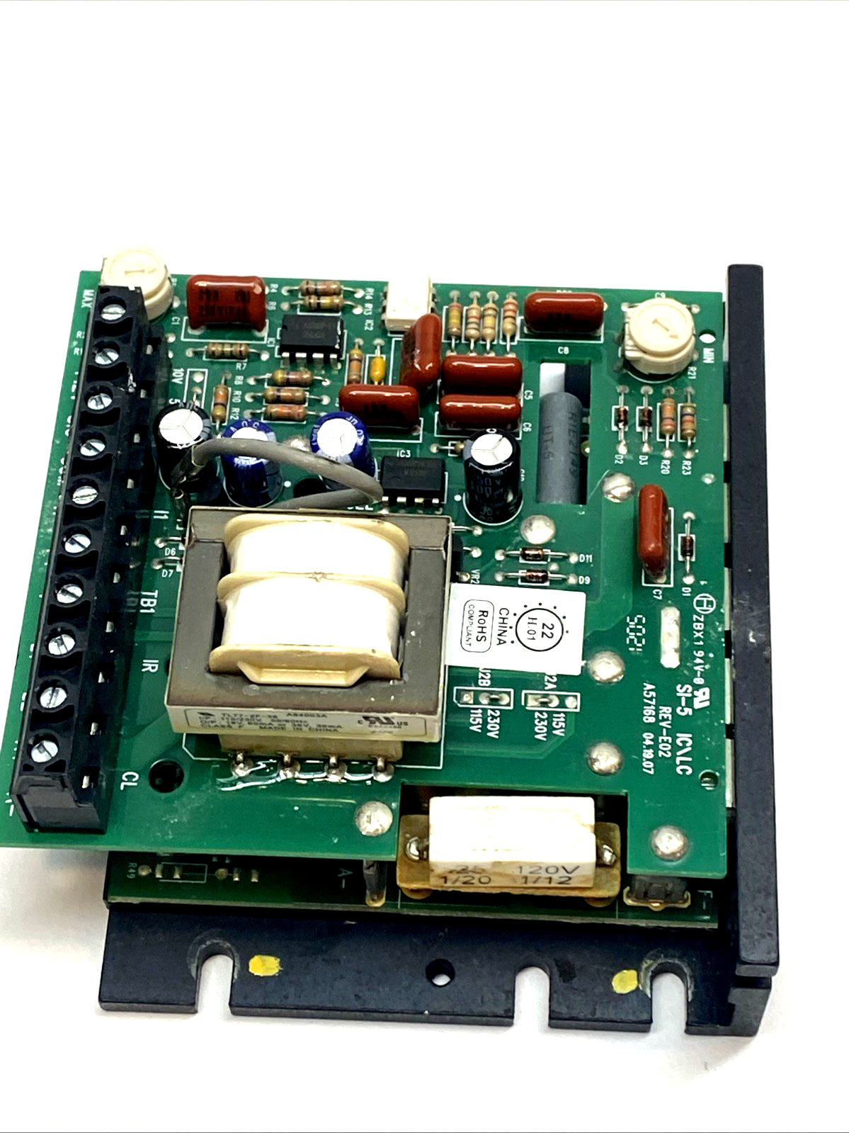 KBLC-240DS | KB Electronics DC Motor Speed Controller 0-90VDC 230VAC - For parts or not working - Maverick Industrial Sales