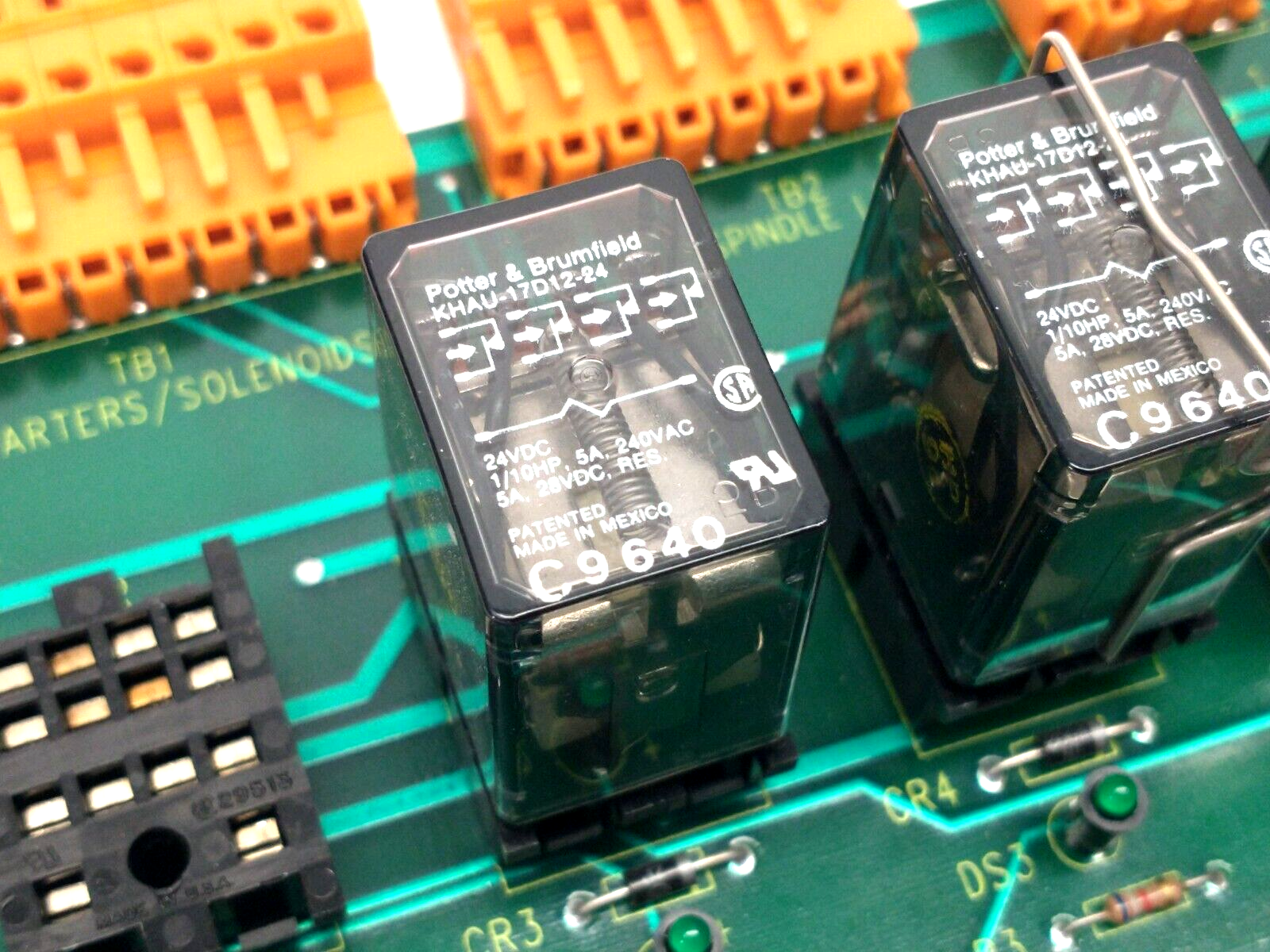 Hurco 415-0224-905 Rev B Control Relay 4 CRP4 Circuit Board 414-0224-005 - Maverick Industrial Sales