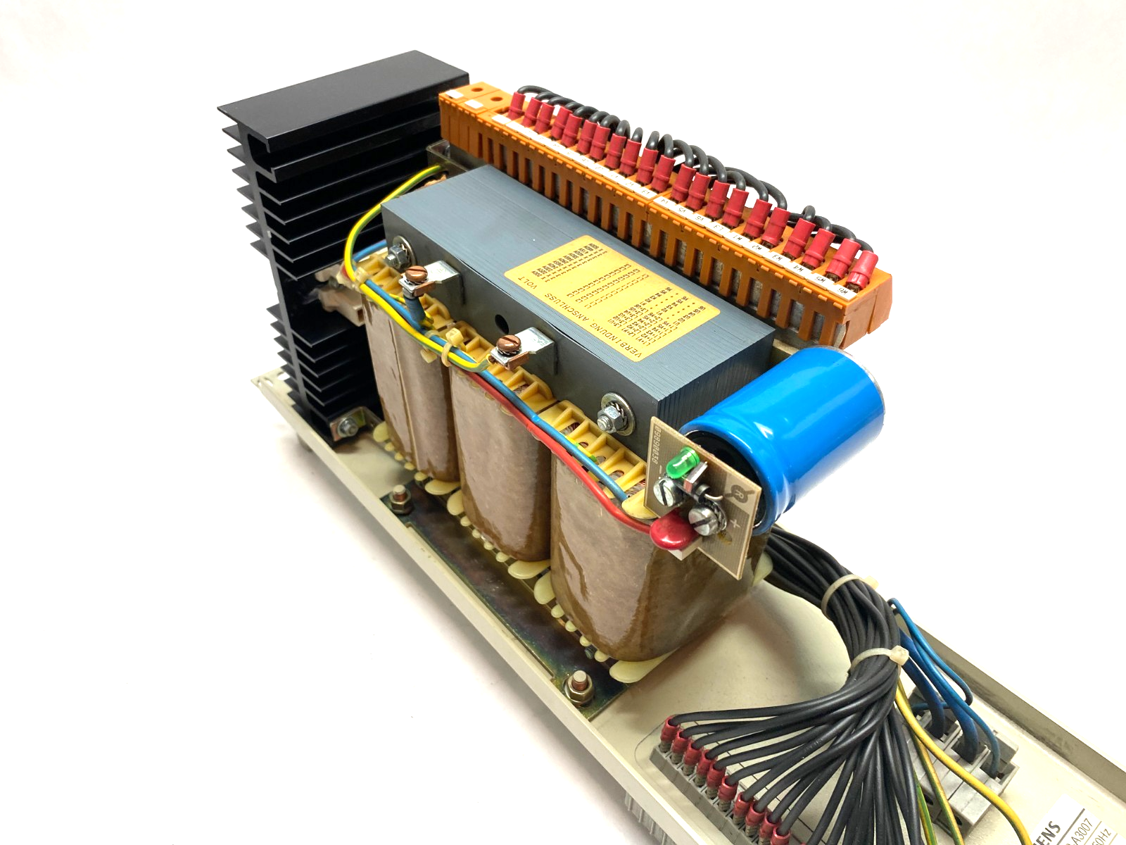 G34900-A3007,091369 | Trumpf Siemens G34900-A3007 3-Phase Power Supply 24VDC 20A 200-500V 091369 - Used - Maverick Industrial Sales
