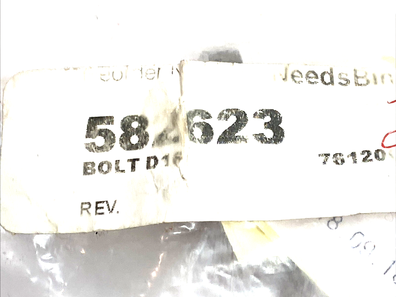 582623 | Ultrasource D16 Bolt - OEM Fastener Part LOT OF 2 - New - Maverick Industrial Sales