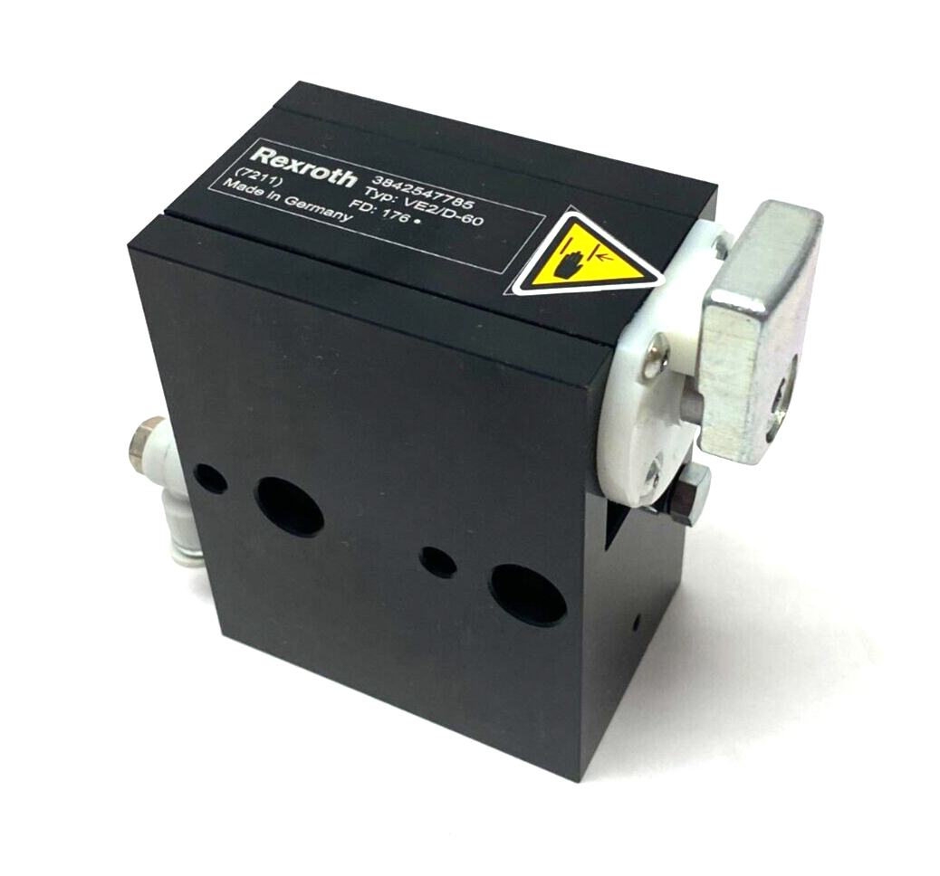 Bosch Rexroth 3842547785 Pneumatic Stop Gate Typ VE2/D-60 - Maverick Industrial Sales