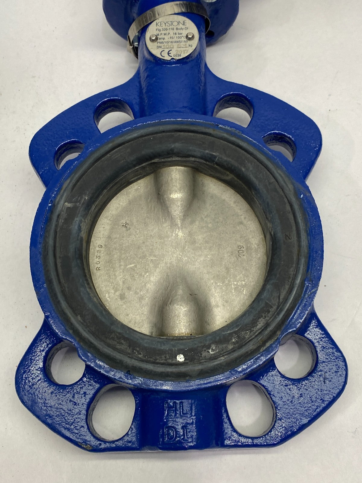 Keystone 320-116 Seated Butterfly Valve DN100 DI Body - New – Open box - Maverick Industrial Sales