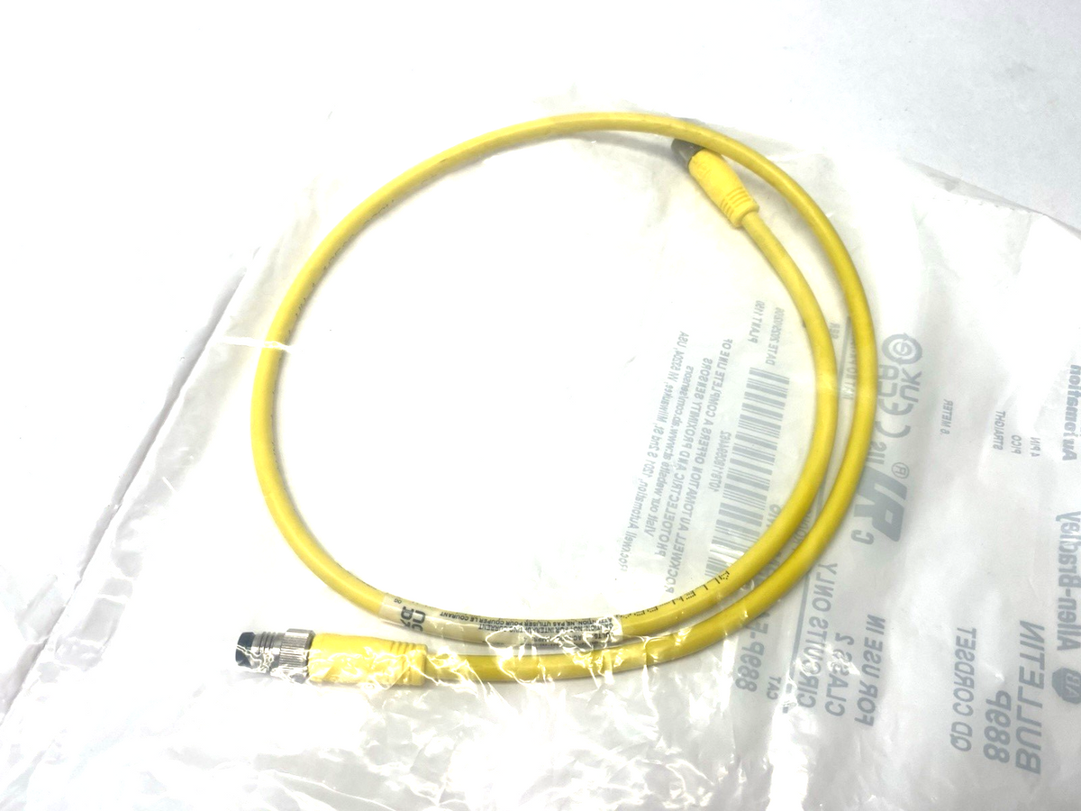 889P-F4ABPM-0M6 | Allen Bradley Ser. B Pico Connection Cable M8 4-Pin Straight - New - Maverick Industrial Sales