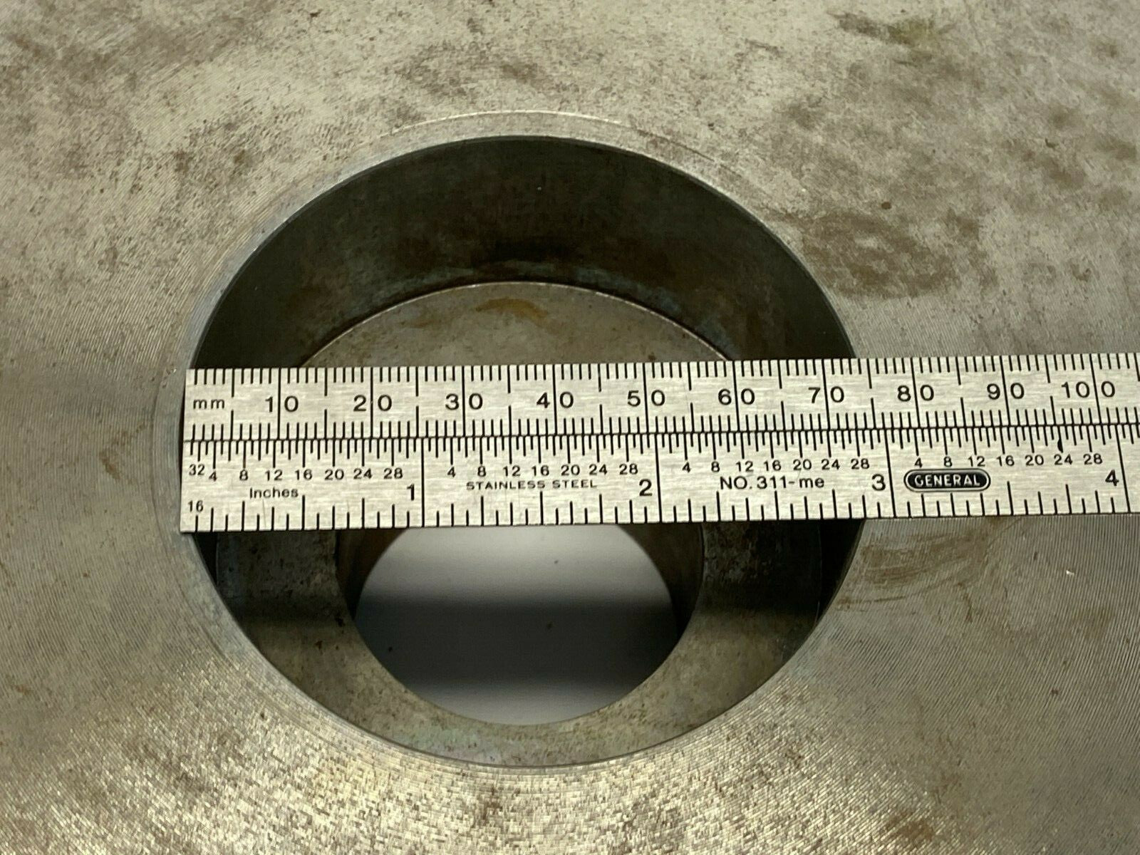 HTD P54-M14-55 Belt Sprocket Steel 9-5/8" Dia 2-3/4" Width 2-7/8" x 2-5/8" Bore - Maverick Industrial Sales