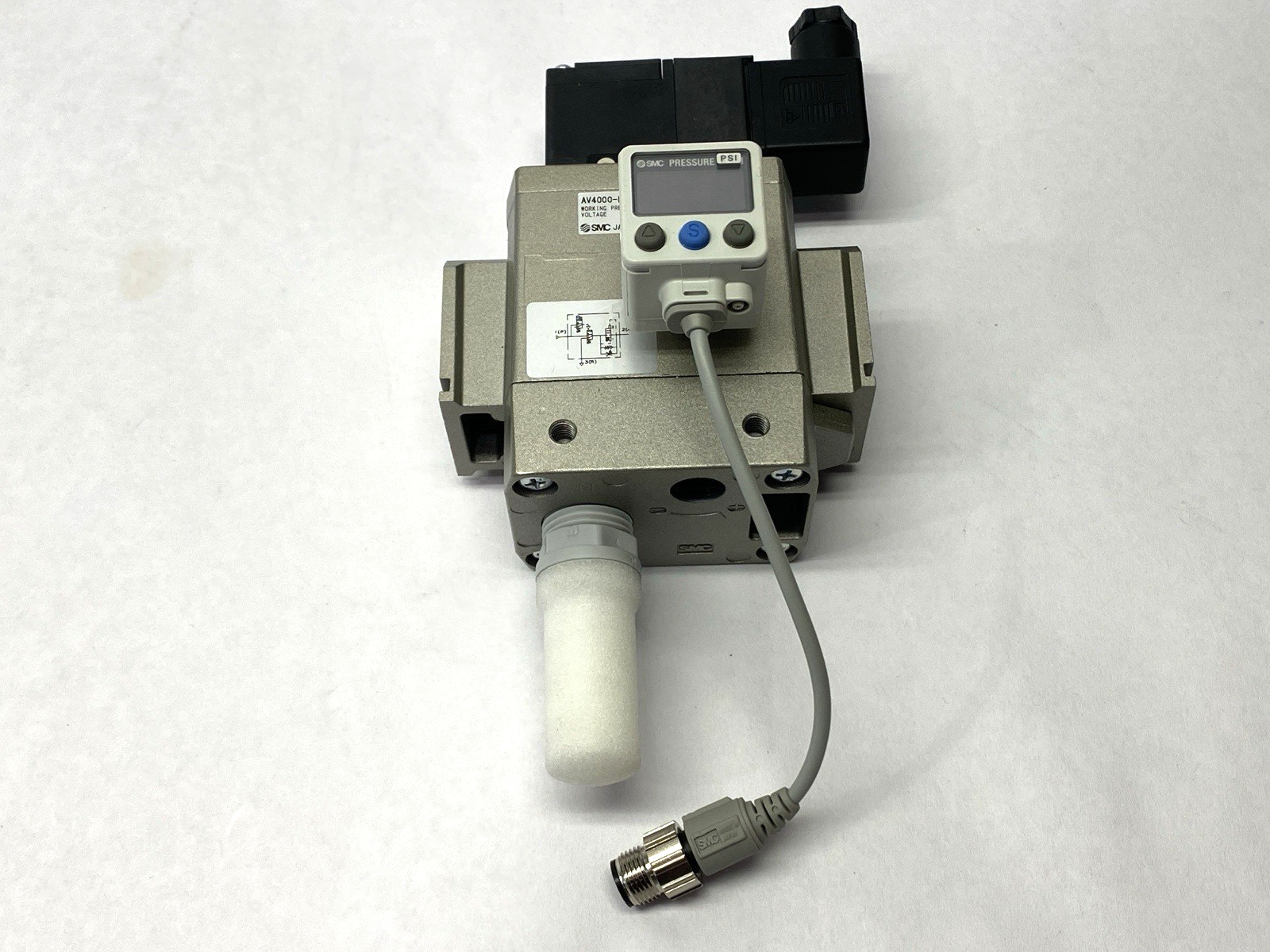 SMC AV4000-N04-5DZ Pneumatic Soft Start Valve 1/2" Ports - Maverick Industrial Sales