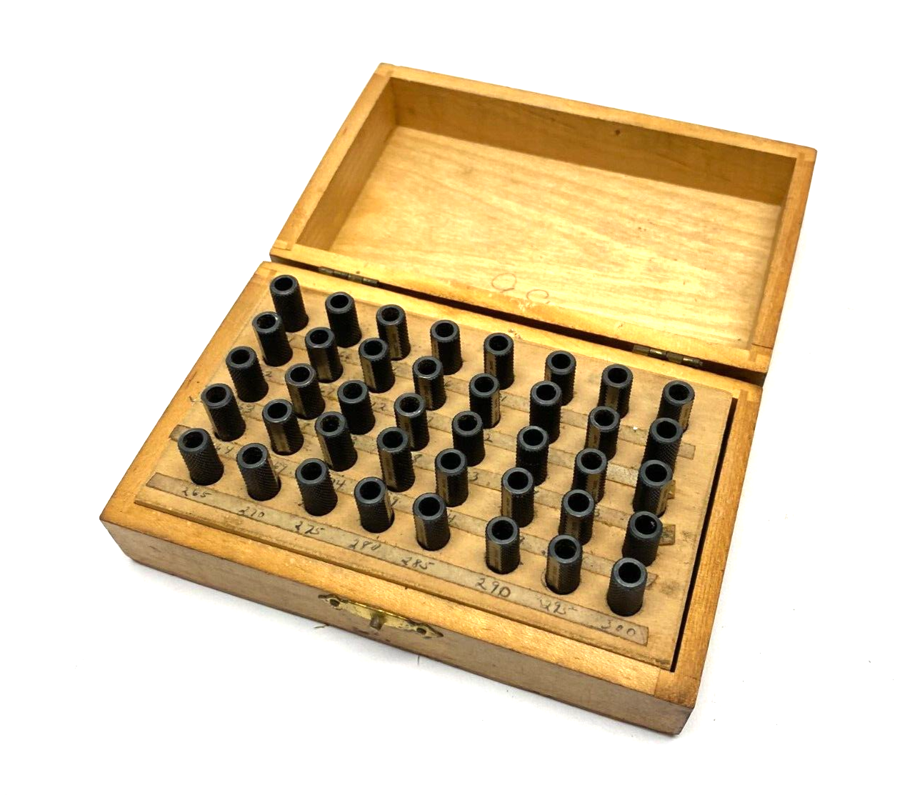 Grobet Swiss Round File Plug-Gauges Kit Includes Sizes 0.262"-0.300" - New – Open box - Maverick Industrial Sales