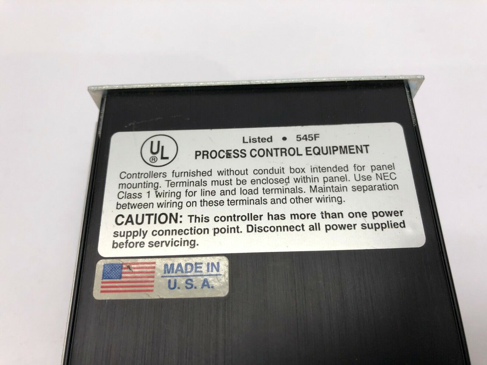 1991-JF0-T0-E2-B-294-296 | Athena Controls Housing, 545F Process Control - Used - Maverick Industrial Sales