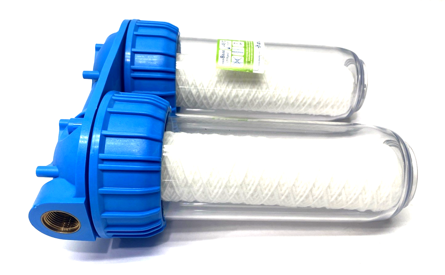 TOOLTEMP De0000002 Cold Water Filter 10 Micron & 5 Micron Dual Element L815 - Maverick Industrial Sales