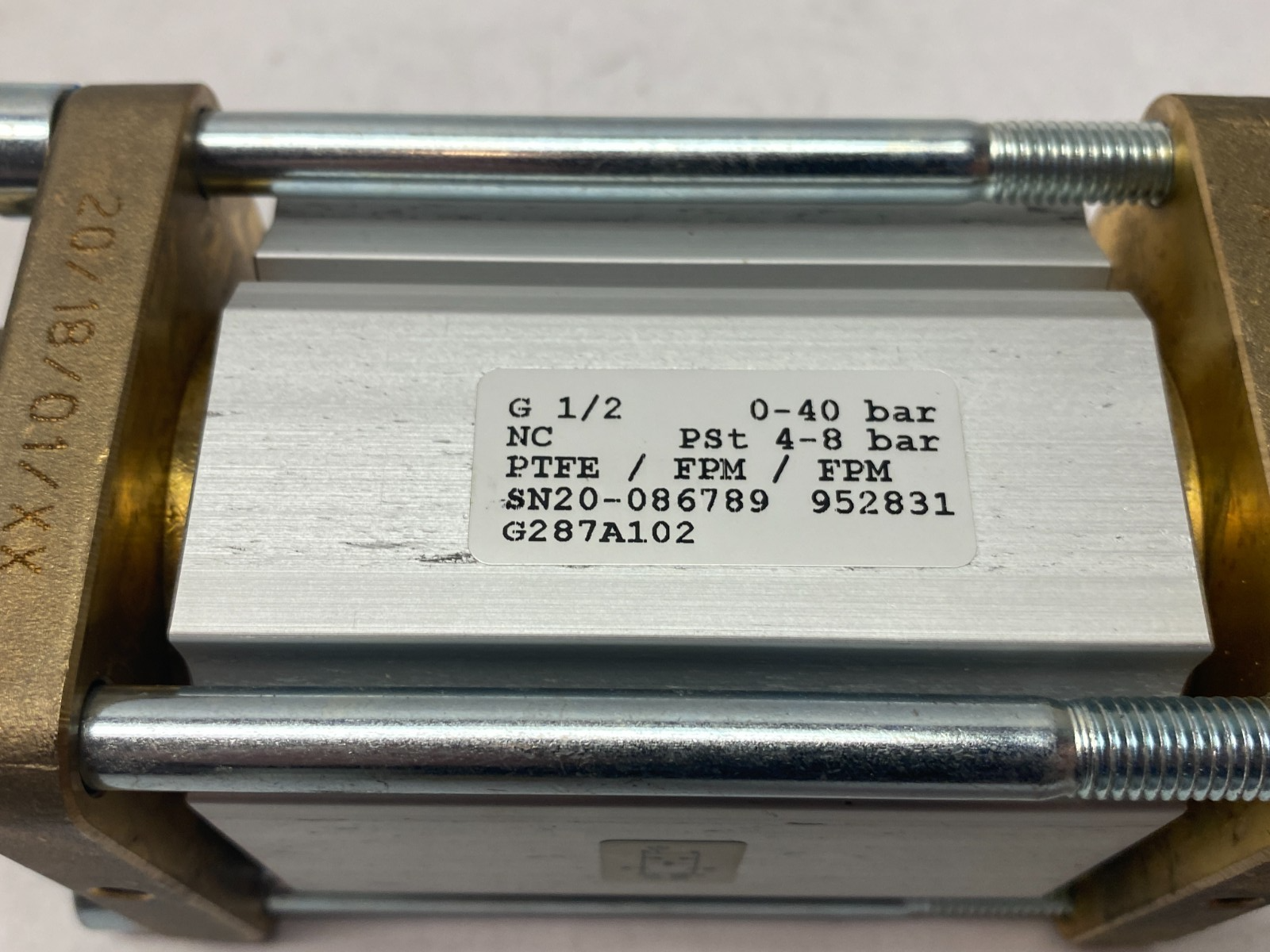 ASCO G287A102 Pressure Operated Coaxial Valve 0-40bar - Maverick Industrial Sales