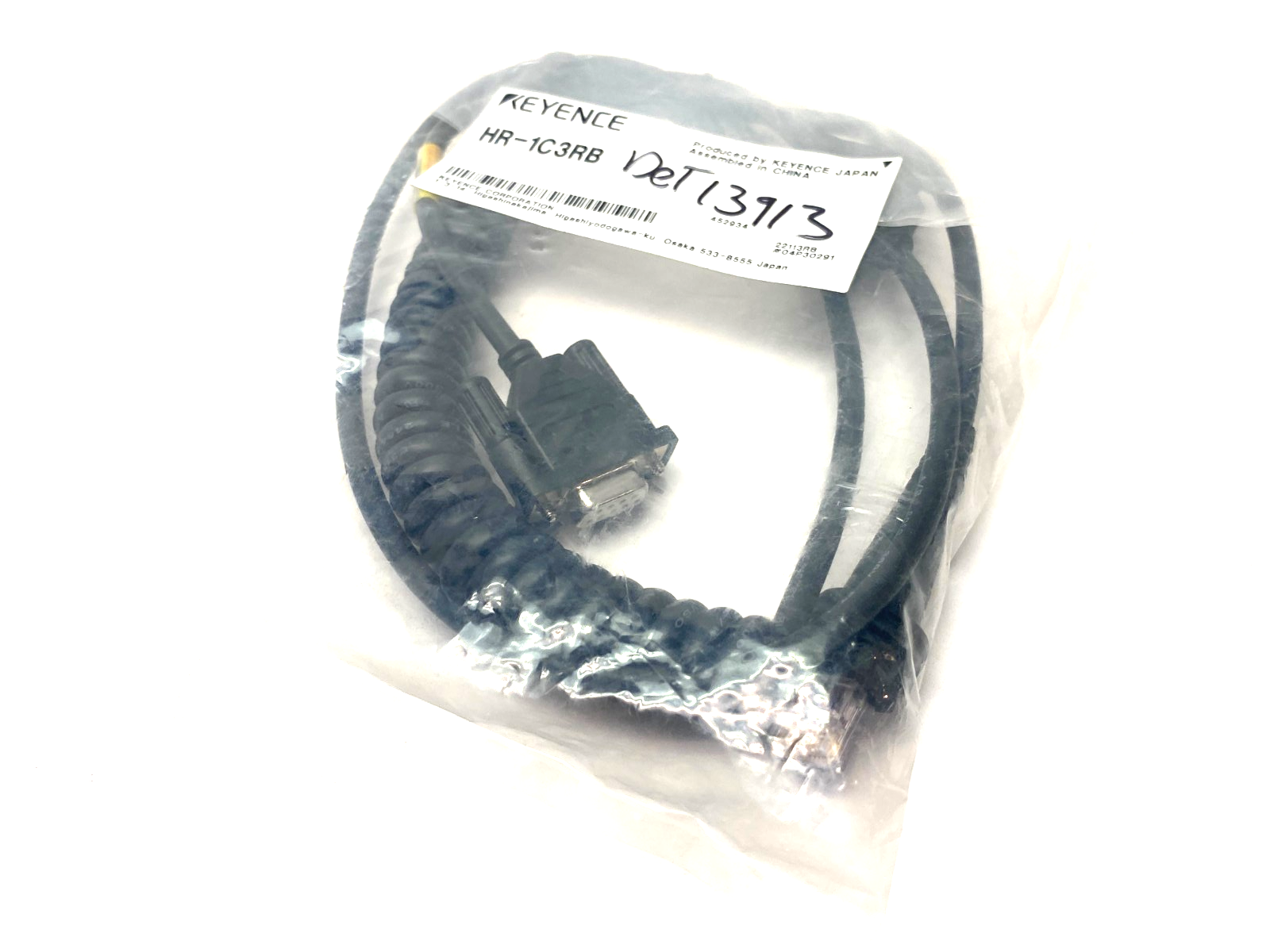 Keyence HR-1C3RB Communication Cable for Handheld Bar Code Reader - Maverick Industrial Sales