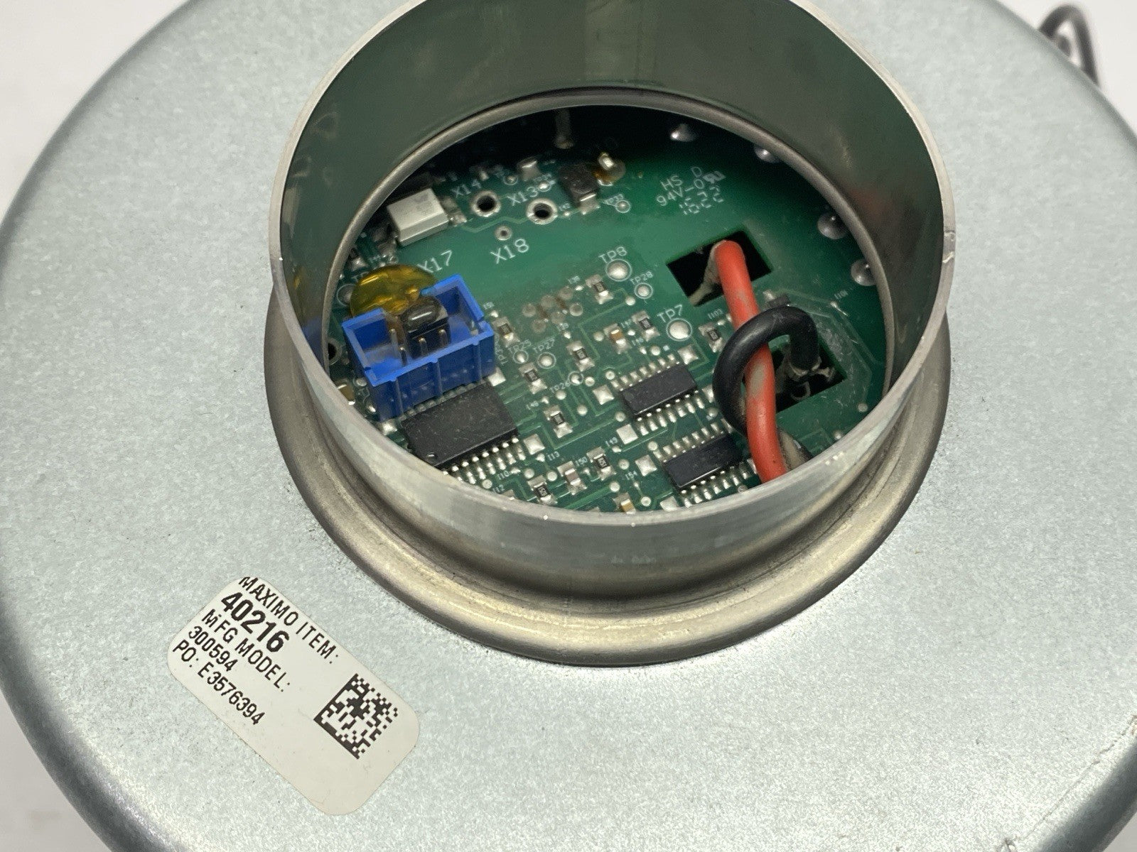 300594 | Purex Blower Motor 120VAC 50/60Hz Fume Extractor 004973275617/270369 - Used - Maverick Industrial Sales