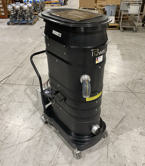 DS 1221-LS M | Ruwac  Continuous Duty Industrial HEPA Vacuum 3HP 180CFM, Quiet Op. - Used