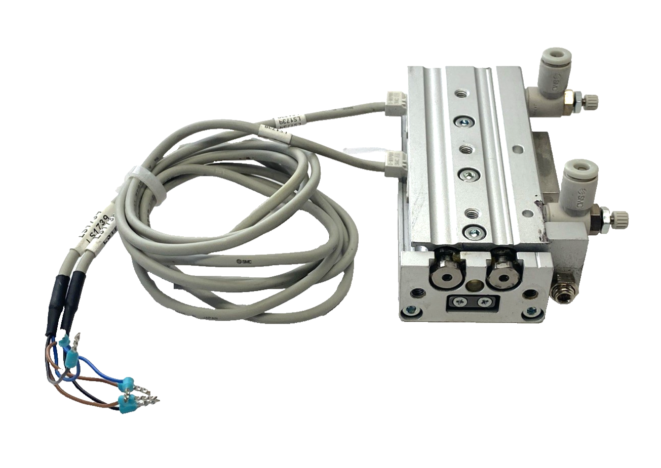 SMC MXS8-40 Pneumatic Slide Table/Guided Cylinder 8mm Bore 40mm Stroke - Maverick Industrial Sales