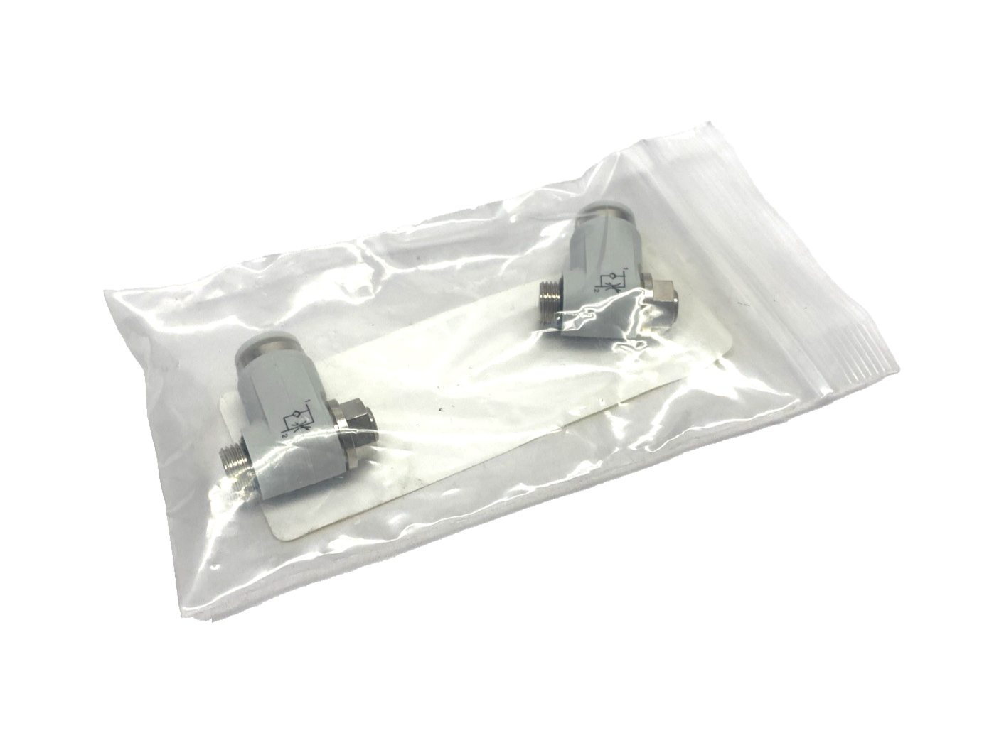 Bosch Rexroth R980025644 HP2/E Pneumatic Flow Control Fitting Kit, 8mm Tube 2-PK - Maverick Industrial Sales