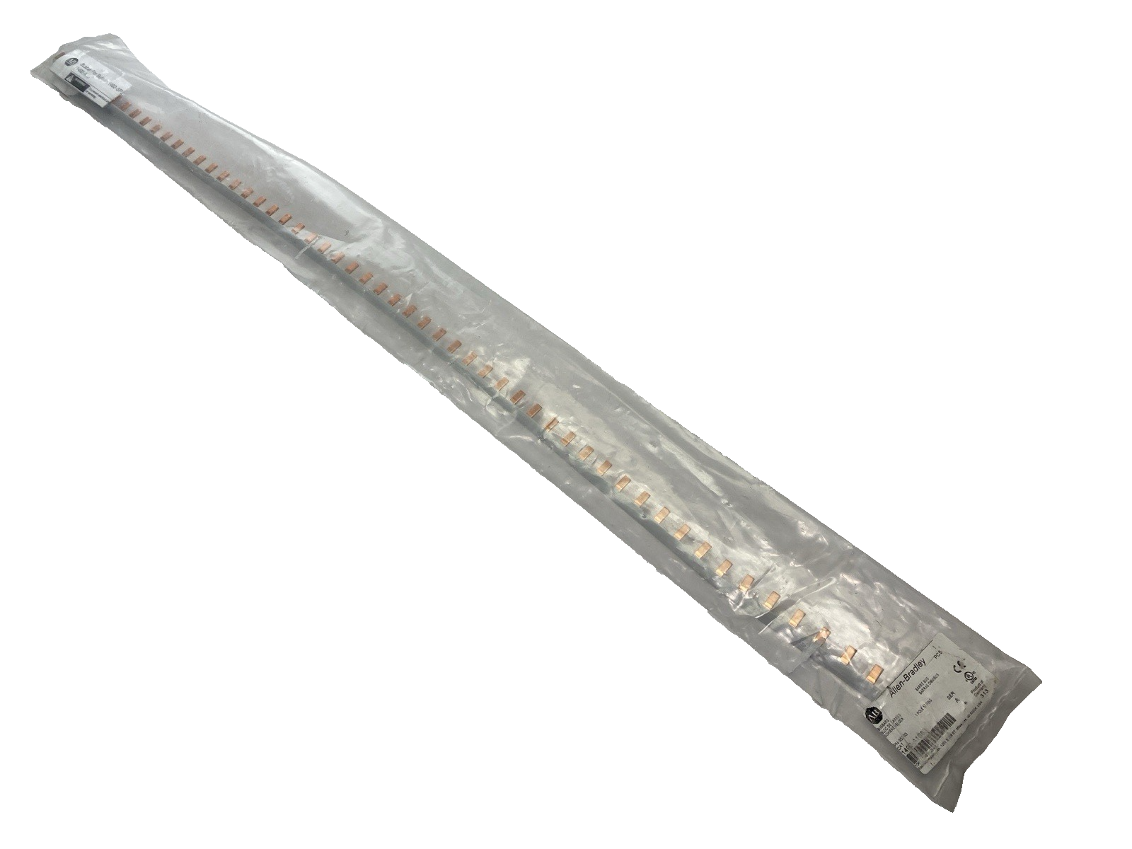 1492-A2B8 | Allen Bradley Ser. A Fuse Holder Bus Bar 1-Pole 57-Pin - New - Maverick Industrial Sales