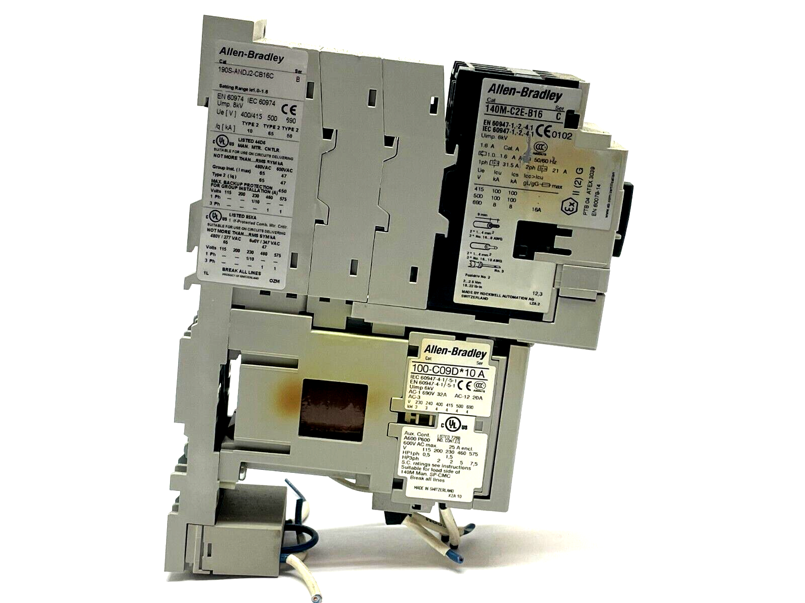 Allen Bradley 190S-ANDJ2-CB16C Ser. B Compact Combination Starter - Maverick Industrial Sales
