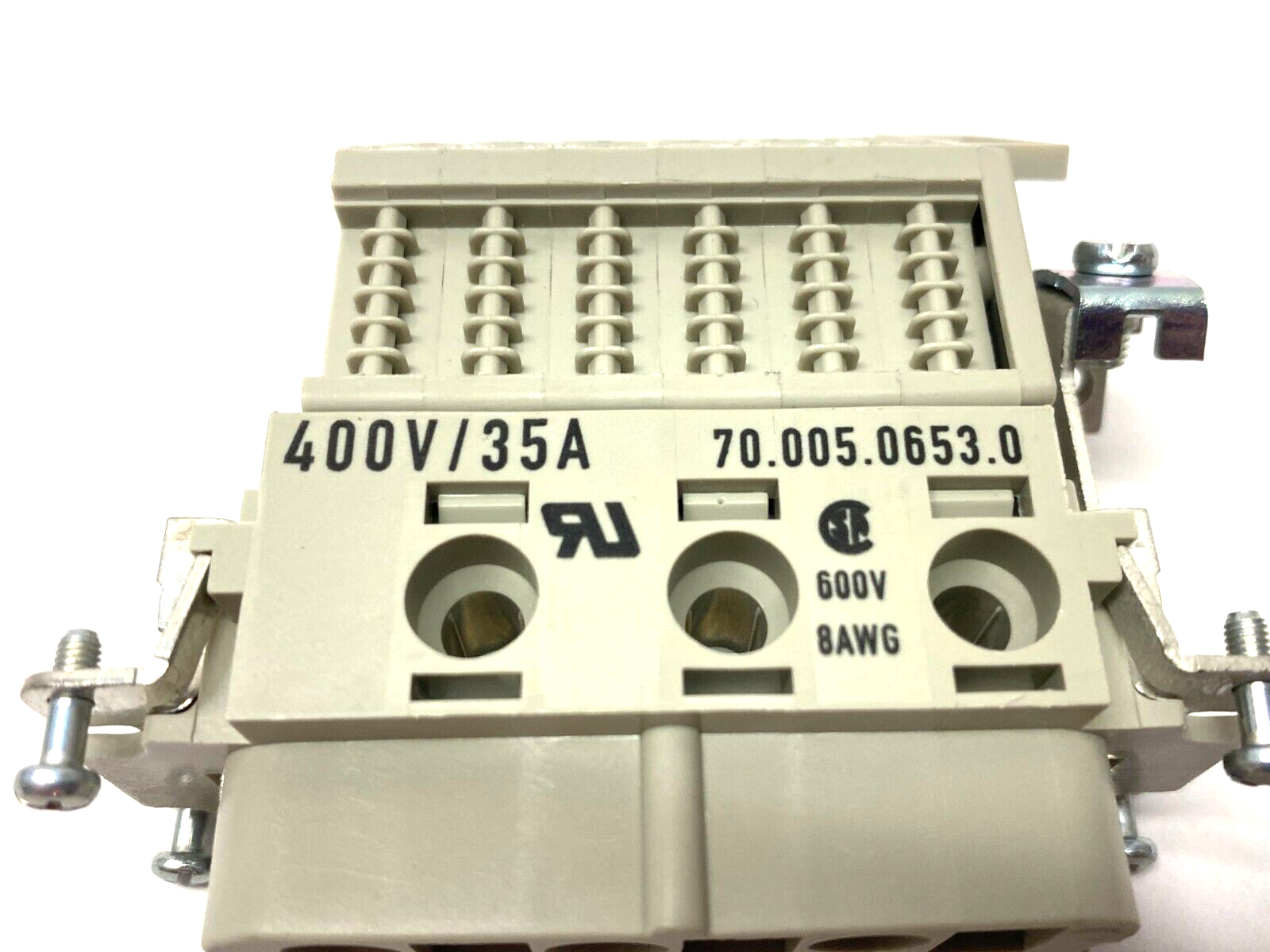 Wieland 70.005.0653.0 Revos Multi-Pole Adapter POW BAS WR 6 6,0 40 AG - Maverick Industrial Sales